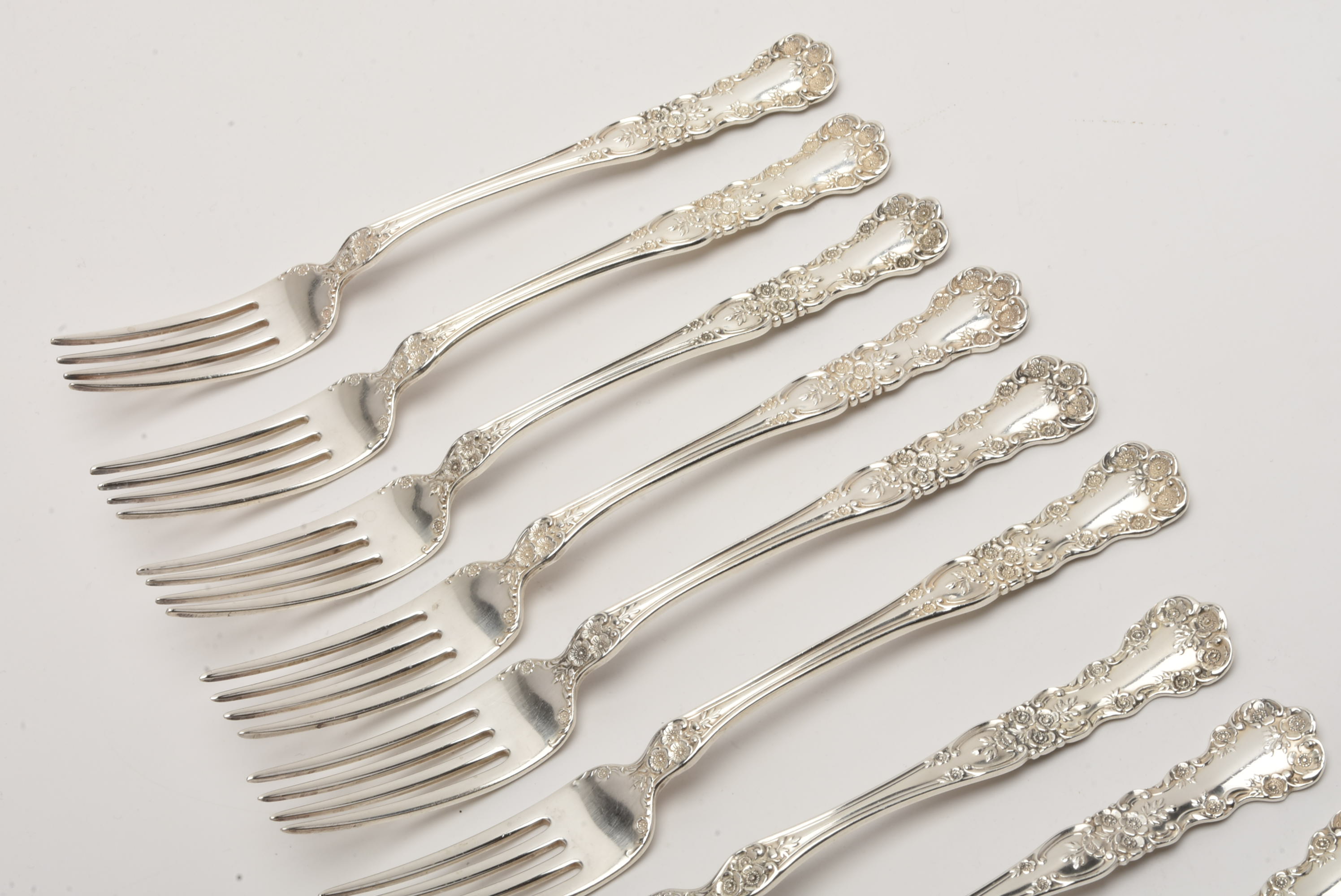 Gorham Sterling Silver Buttercup Flatware Set