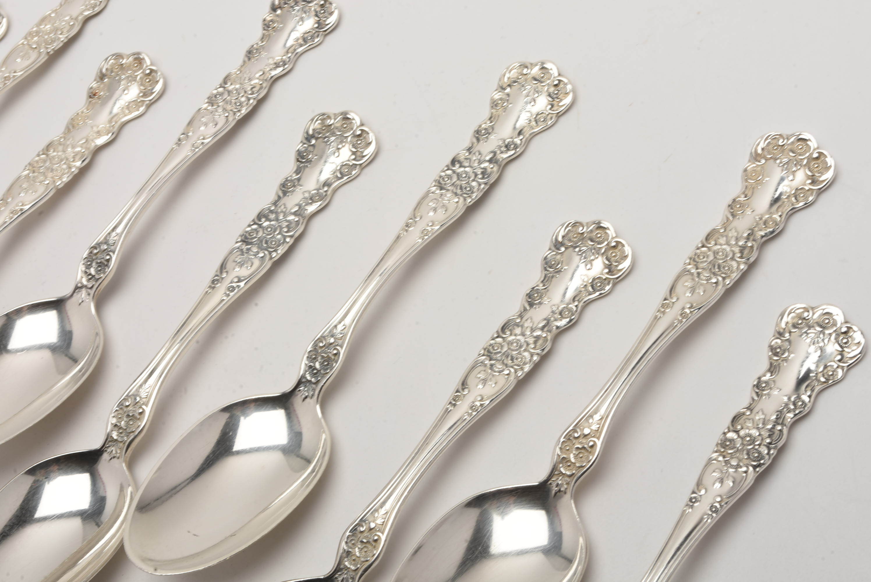 Gorham Sterling Silver Buttercup Flatware Set