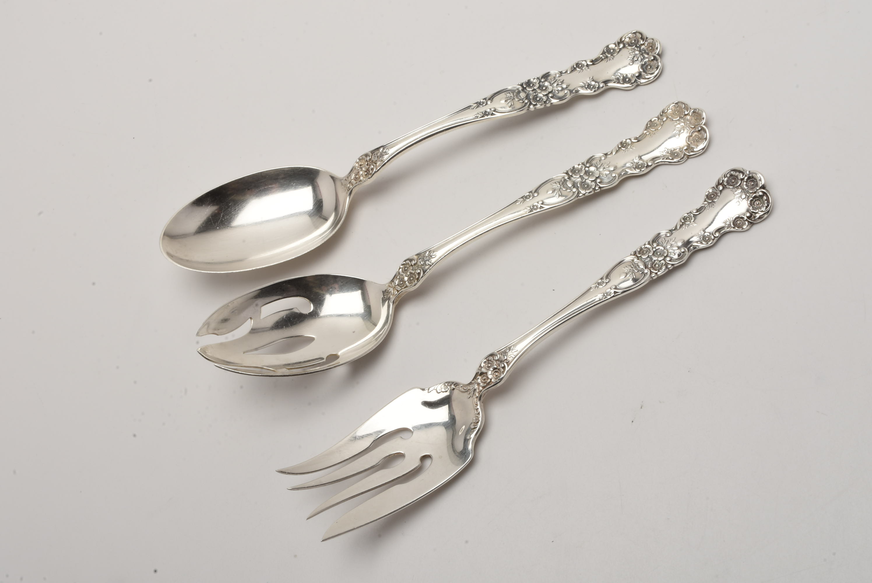 Gorham Sterling Silver Buttercup Flatware Set