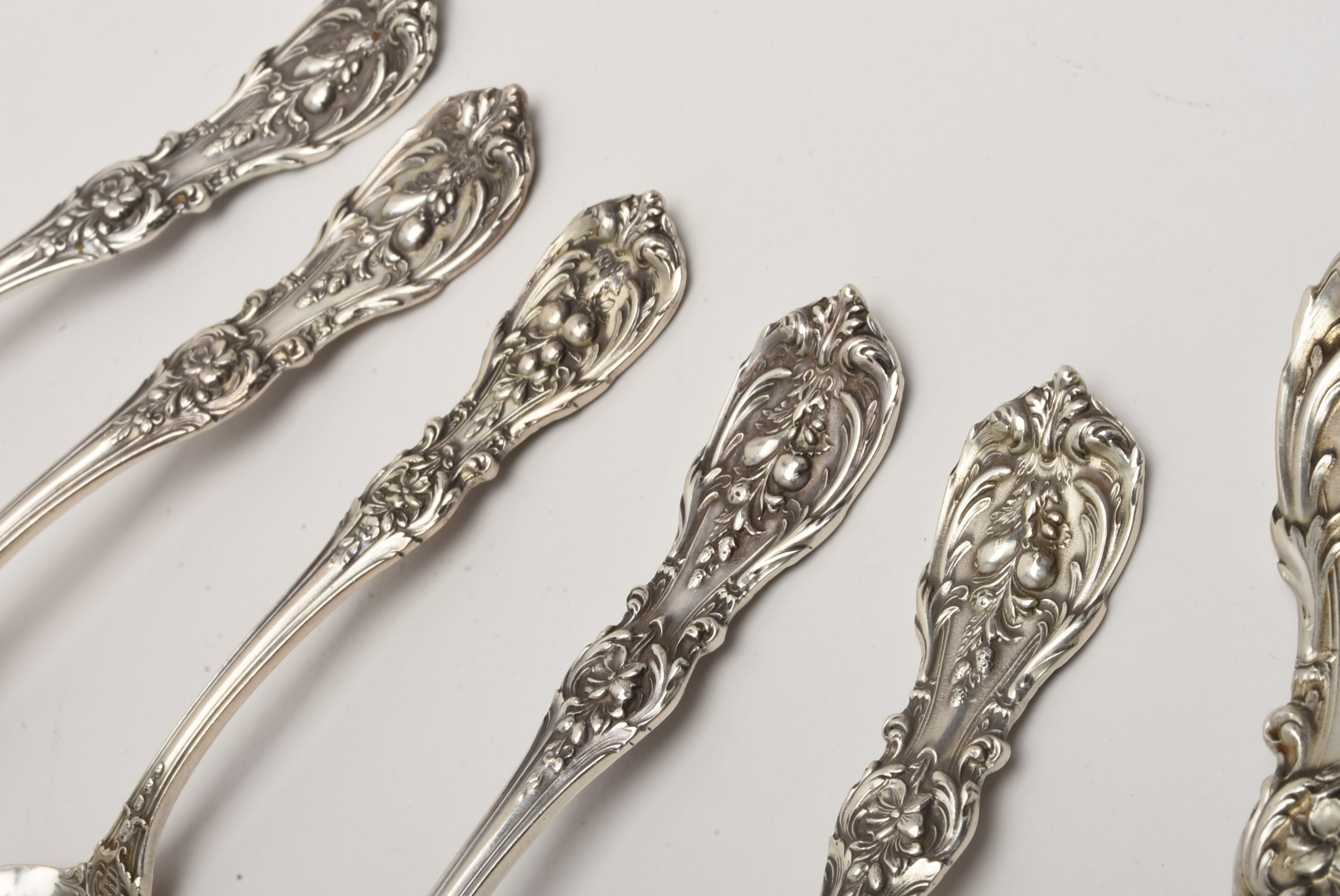 80 Pieces of Reed and Barton Sterling Silver "Francis 1" Flatware