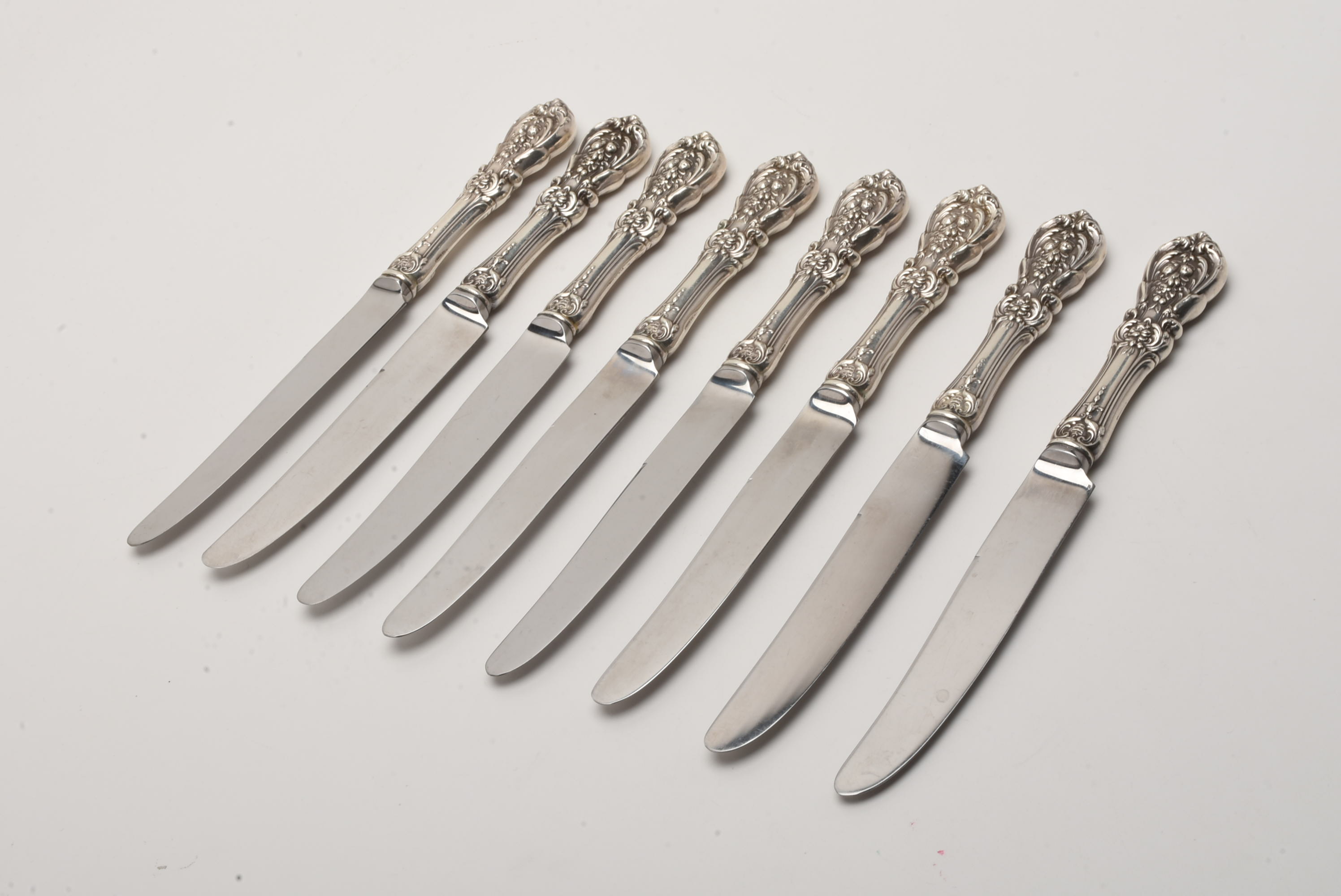 80 Pieces of Reed and Barton Sterling Silver "Francis 1" Flatware