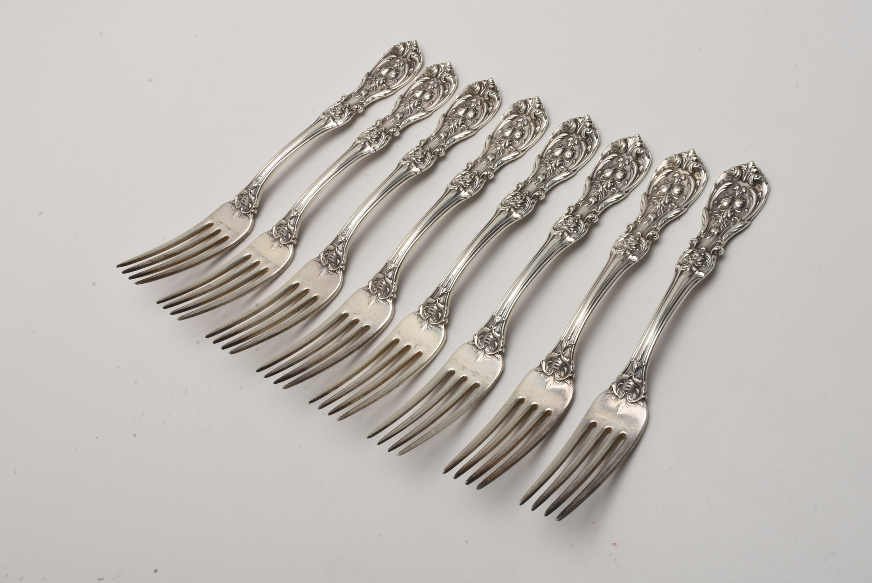 80 Pieces of Reed and Barton Sterling Silver "Francis 1" Flatware