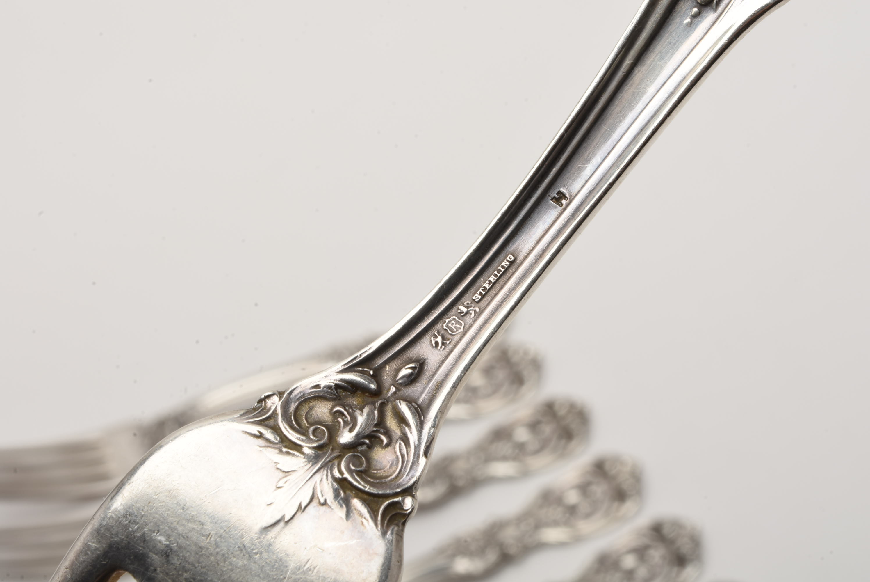 80 Pieces of Reed and Barton Sterling Silver "Francis 1" Flatware