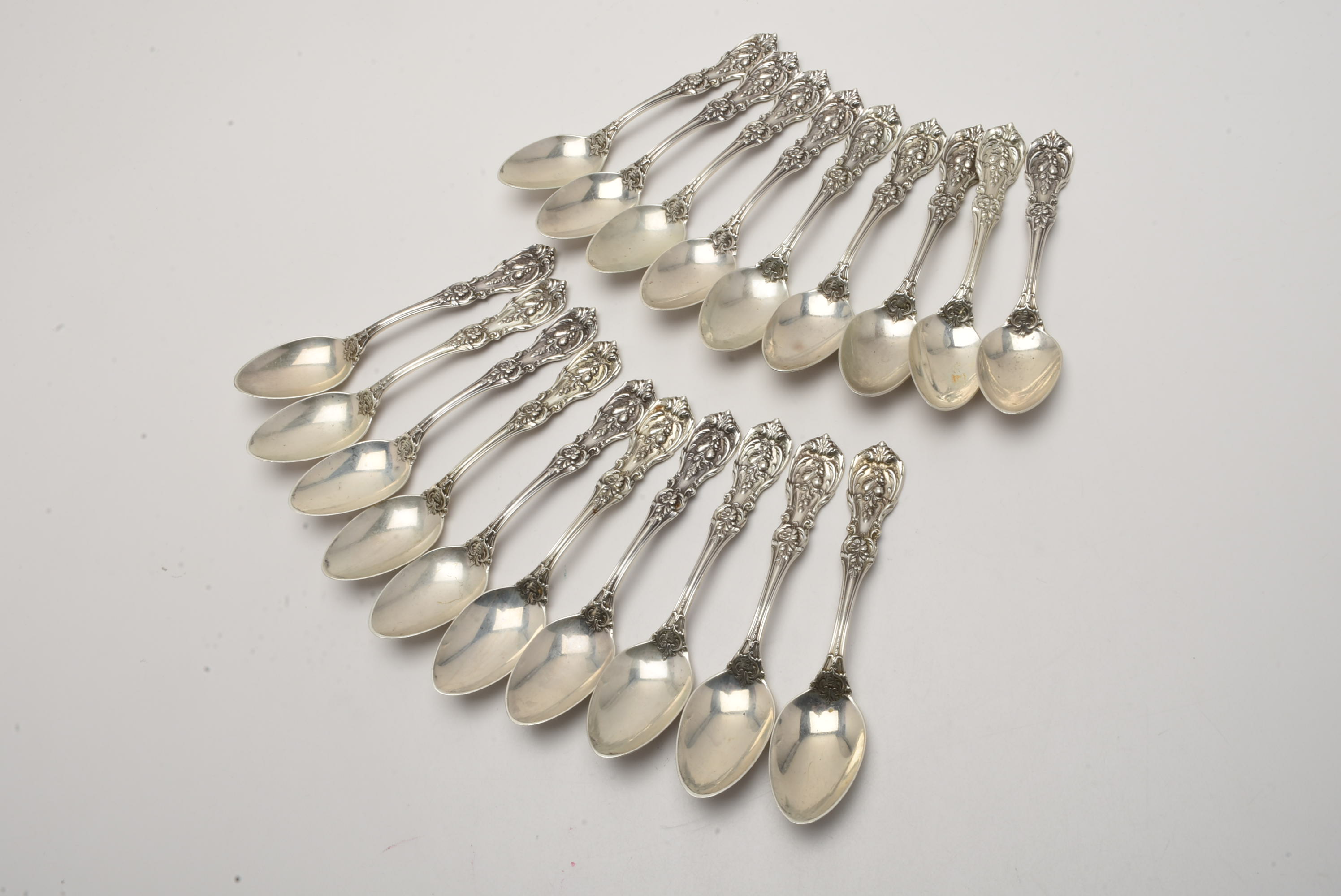 80 Pieces of Reed and Barton Sterling Silver "Francis 1" Flatware
