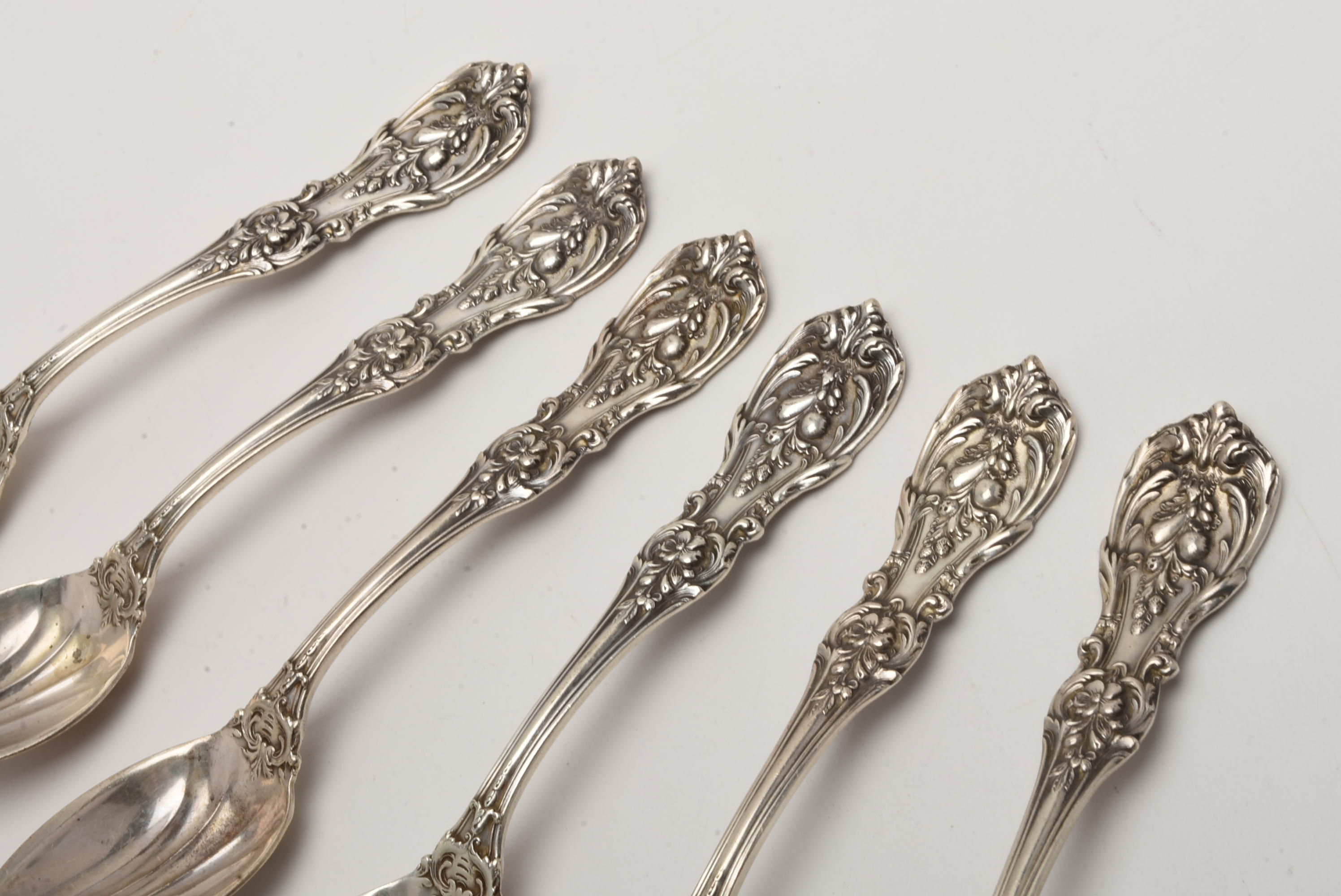 80 Pieces of Reed and Barton Sterling Silver "Francis 1" Flatware