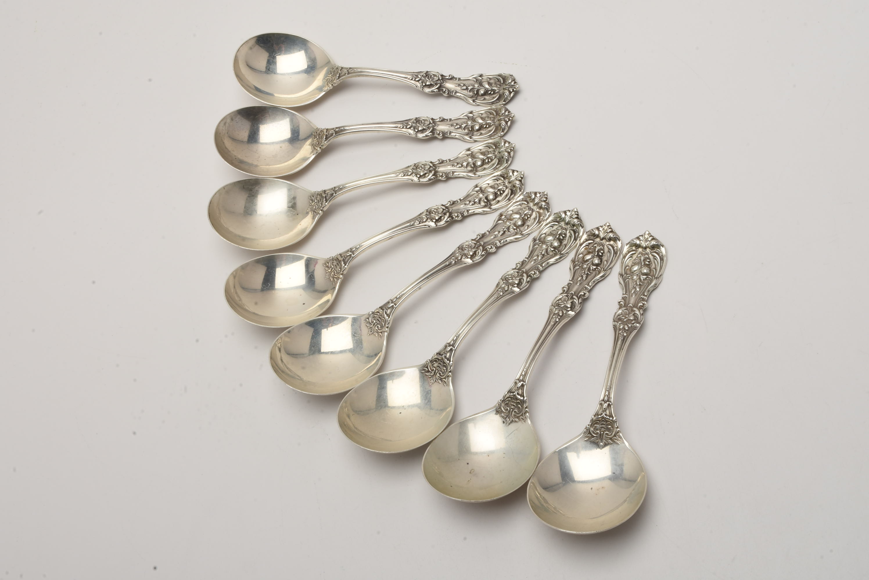 80 Pieces of Reed and Barton Sterling Silver "Francis 1" Flatware