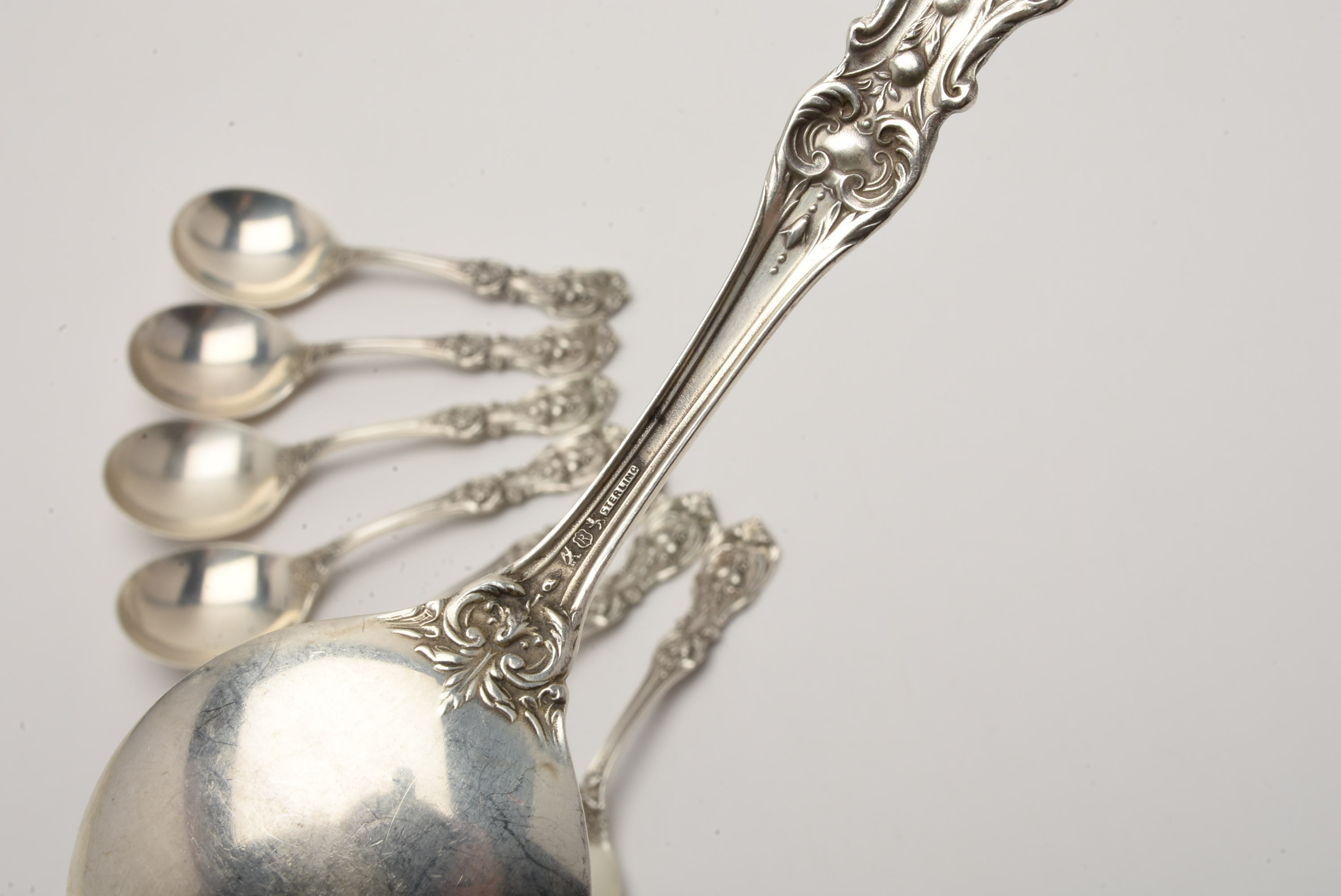 80 Pieces of Reed and Barton Sterling Silver "Francis 1" Flatware