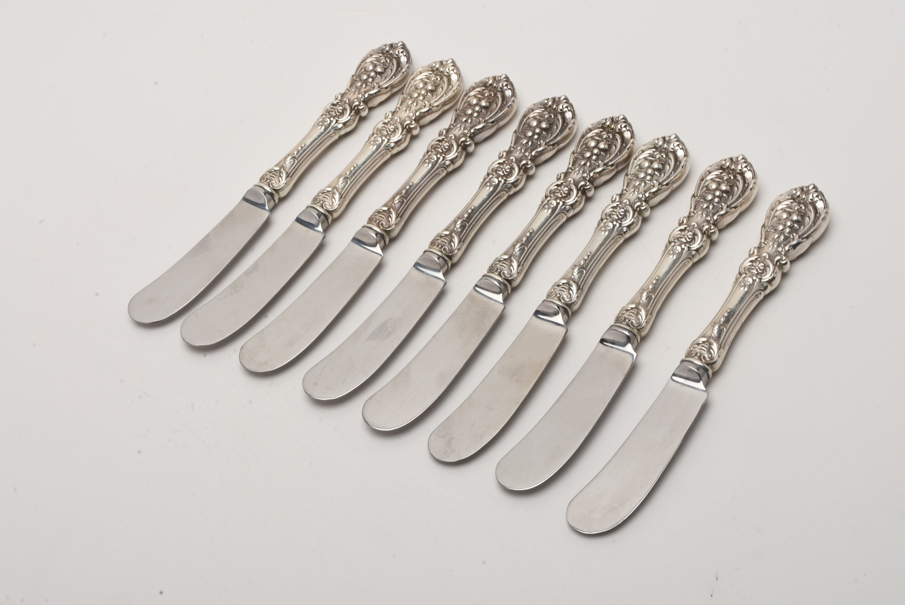 80 Pieces of Reed and Barton Sterling Silver "Francis 1" Flatware