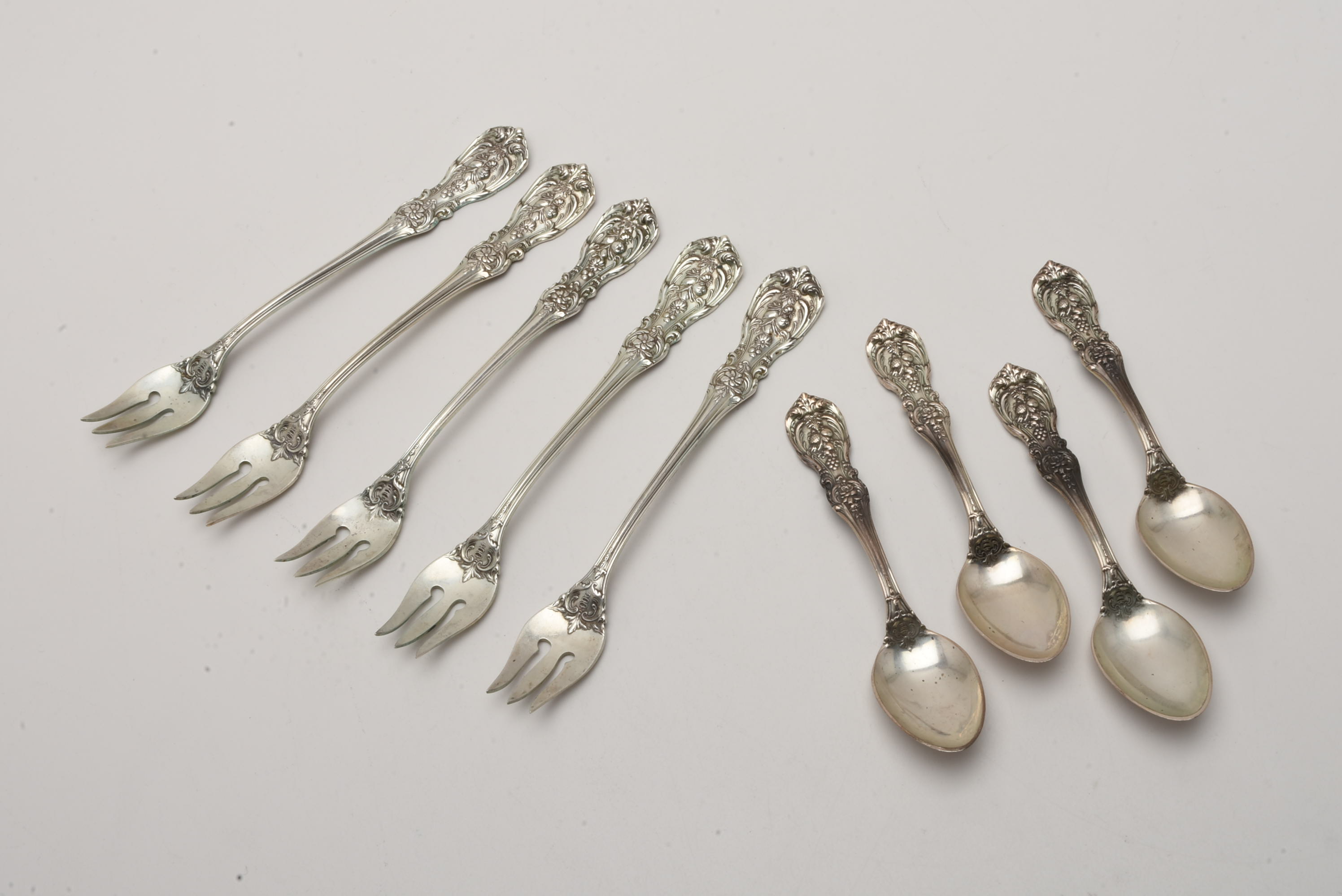 80 Pieces of Reed and Barton Sterling Silver "Francis 1" Flatware