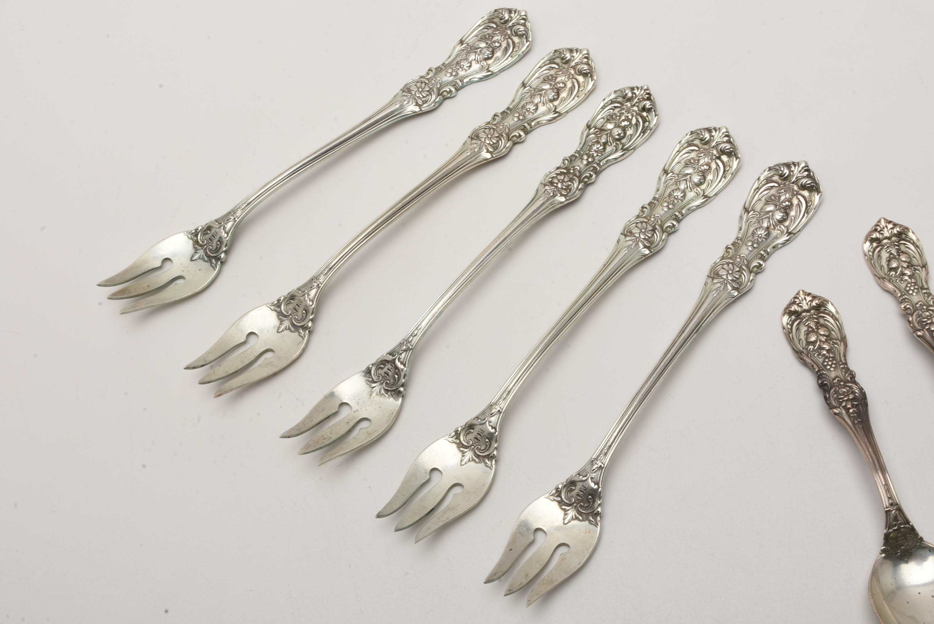 80 Pieces of Reed and Barton Sterling Silver "Francis 1" Flatware