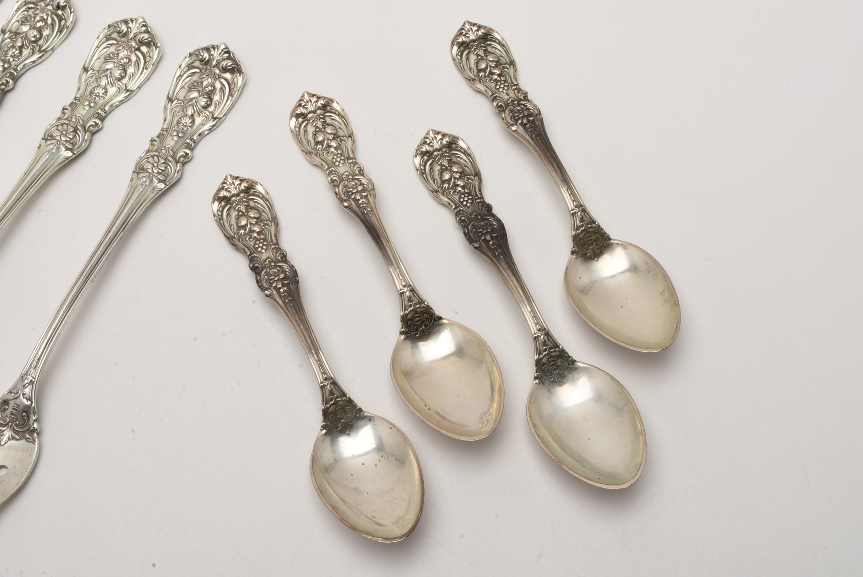 80 Pieces of Reed and Barton Sterling Silver "Francis 1" Flatware