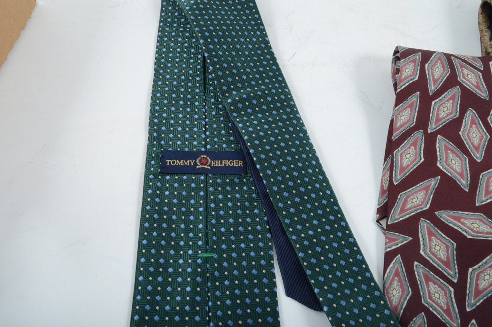 Men's Neckties Including Vintage, Christian Dior and Oscar de la Renta Couture