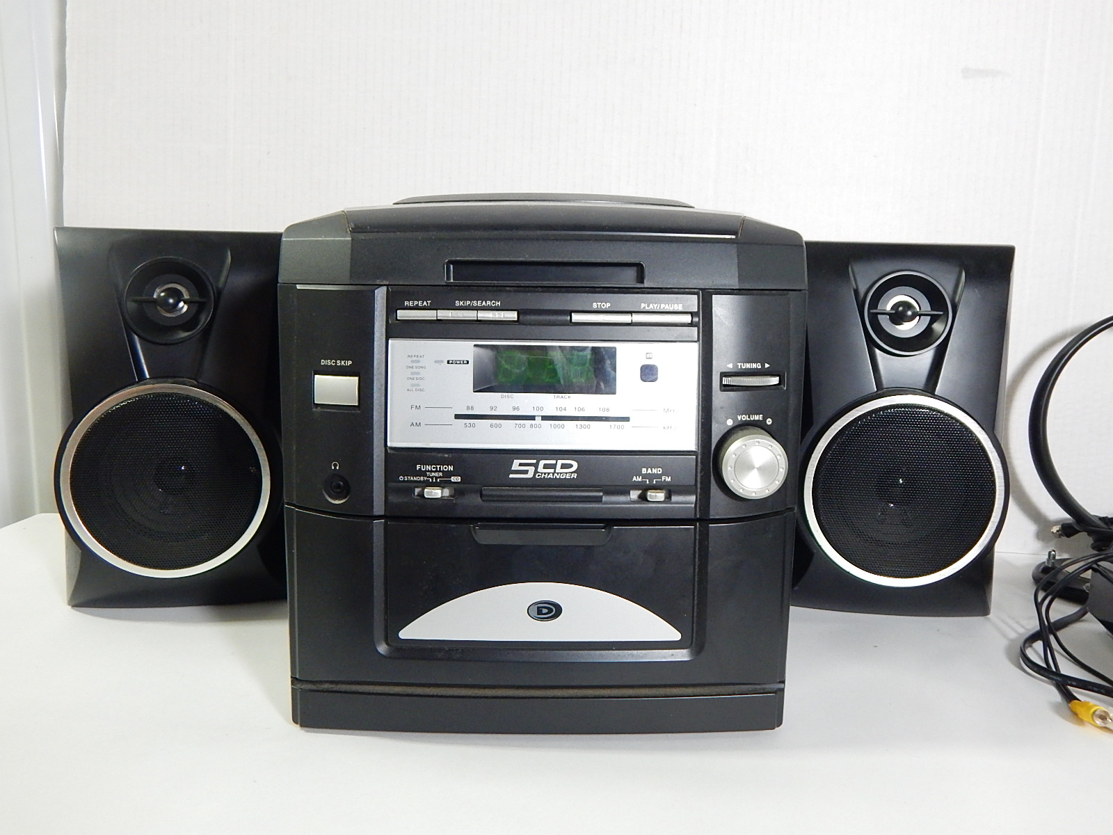 Durabrand 5 CD Player and Speakers and Dynex CD/DVD Player