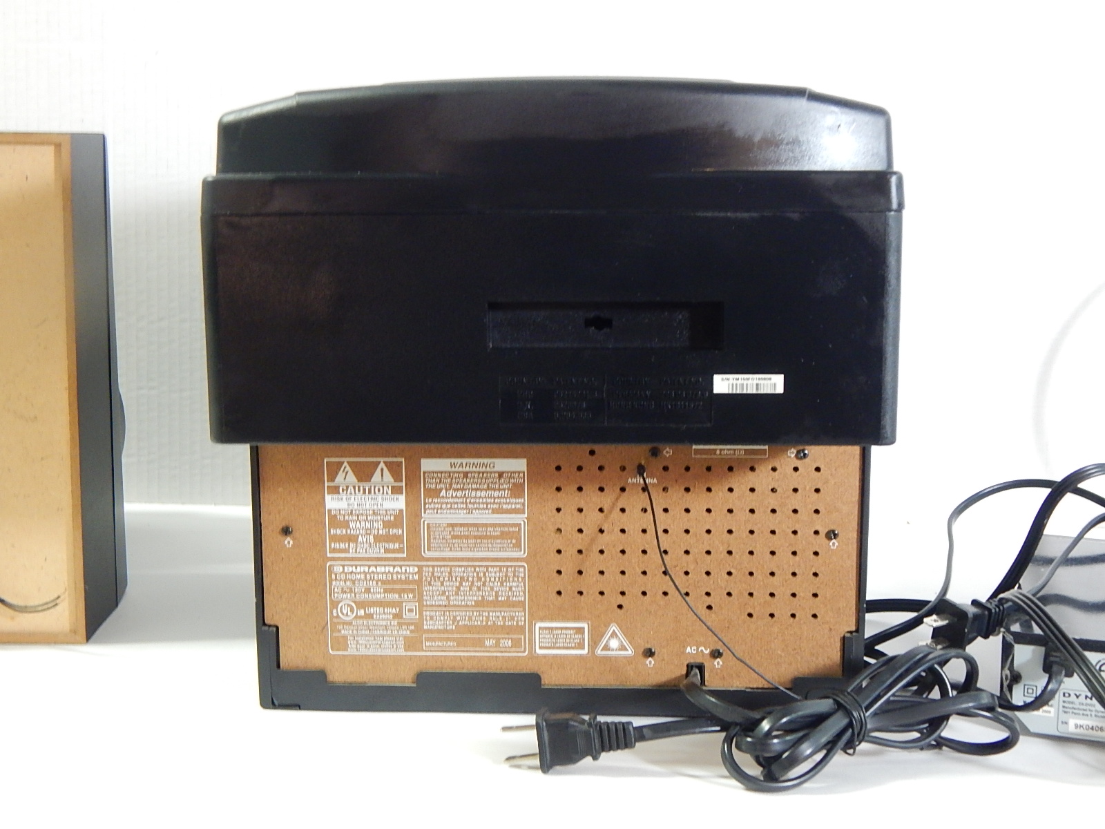 Durabrand 5 CD Player and Speakers and Dynex CD/DVD Player