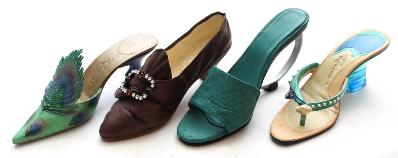 Collection of "Just the Right Shoe" Figurines