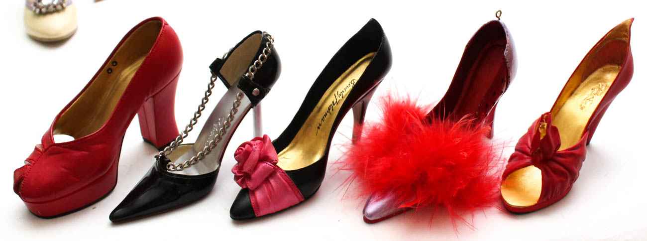 Collection of "Just the Right Shoe" Figurines