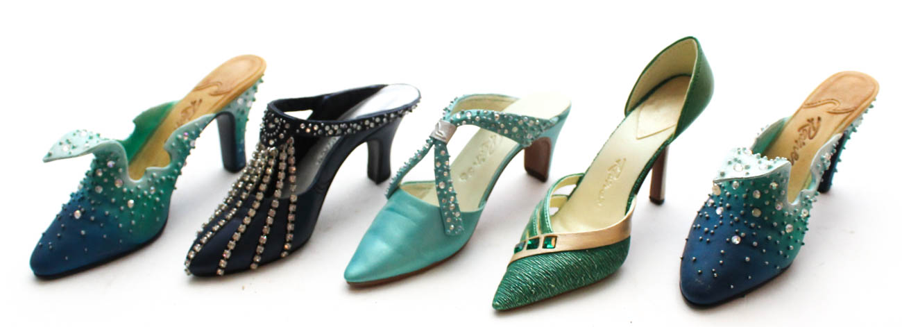 Collection of "Just the Right Shoe" Figurines