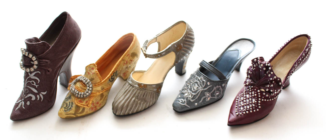 Collection of "Just the Right Shoe" Figurines