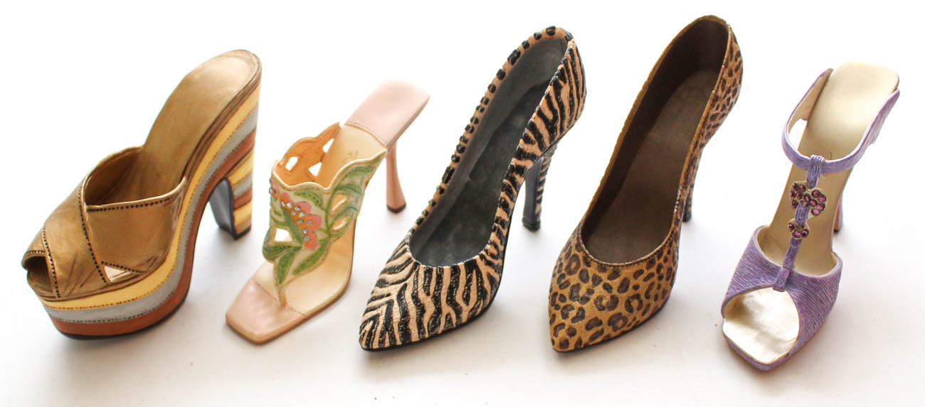 Collection of "Just the Right Shoe" Figurines