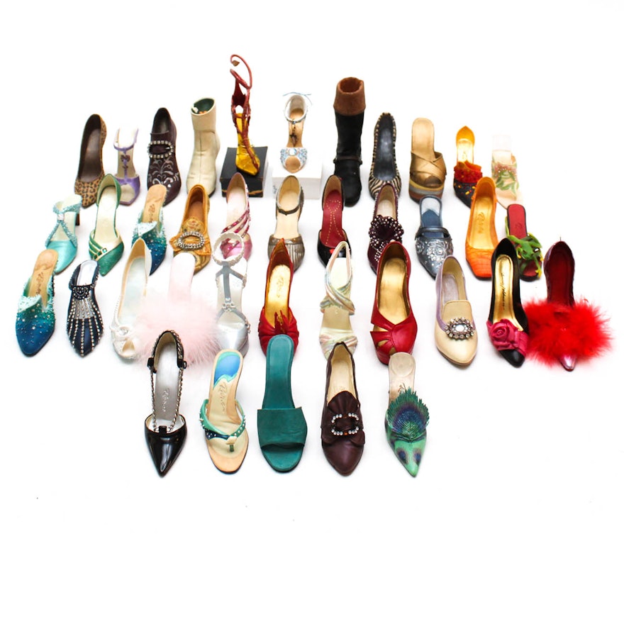 Collection of "Just the Right Shoe" Figurines