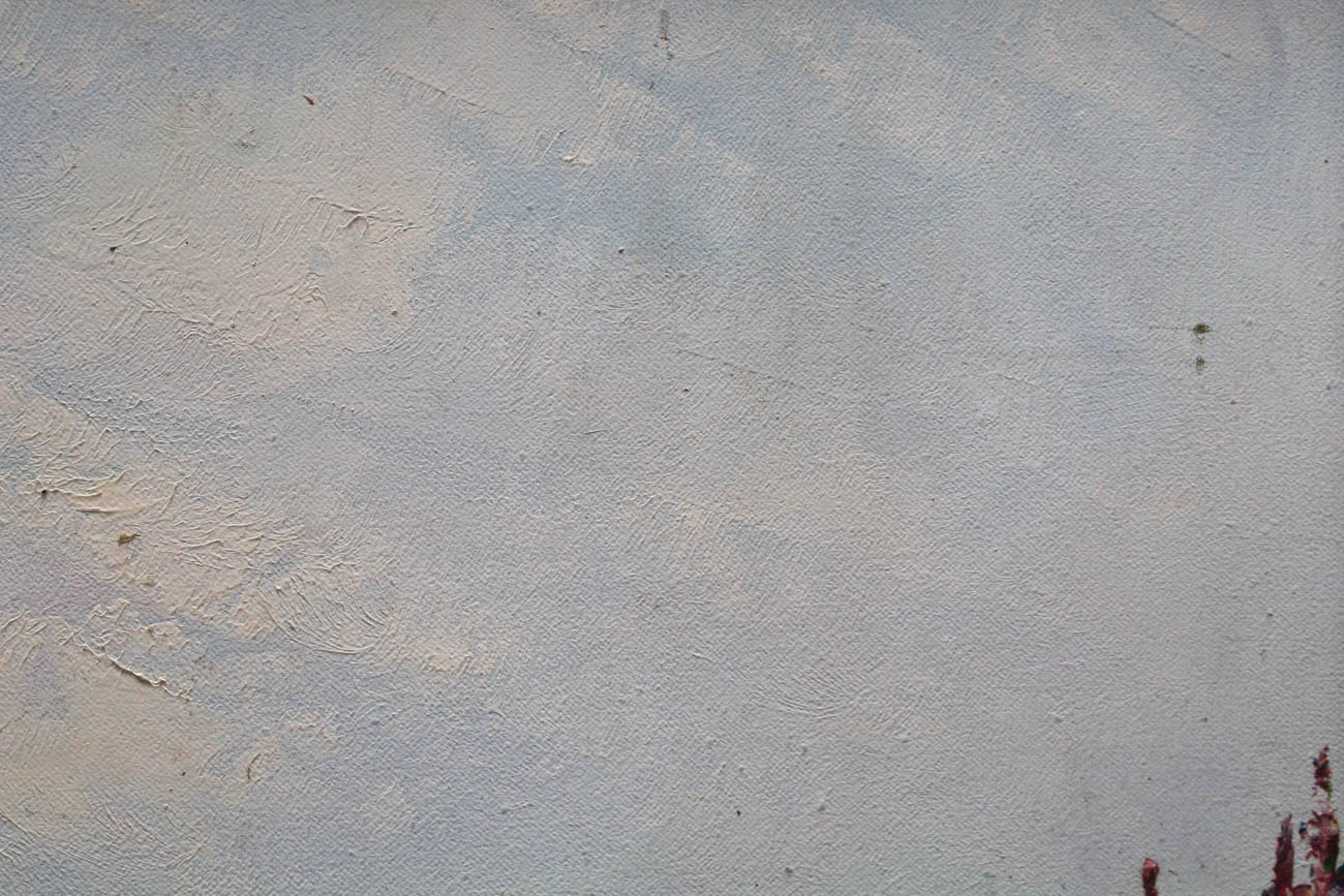 Caroline C. Burnett Oil Painting of Parisian Street Scene