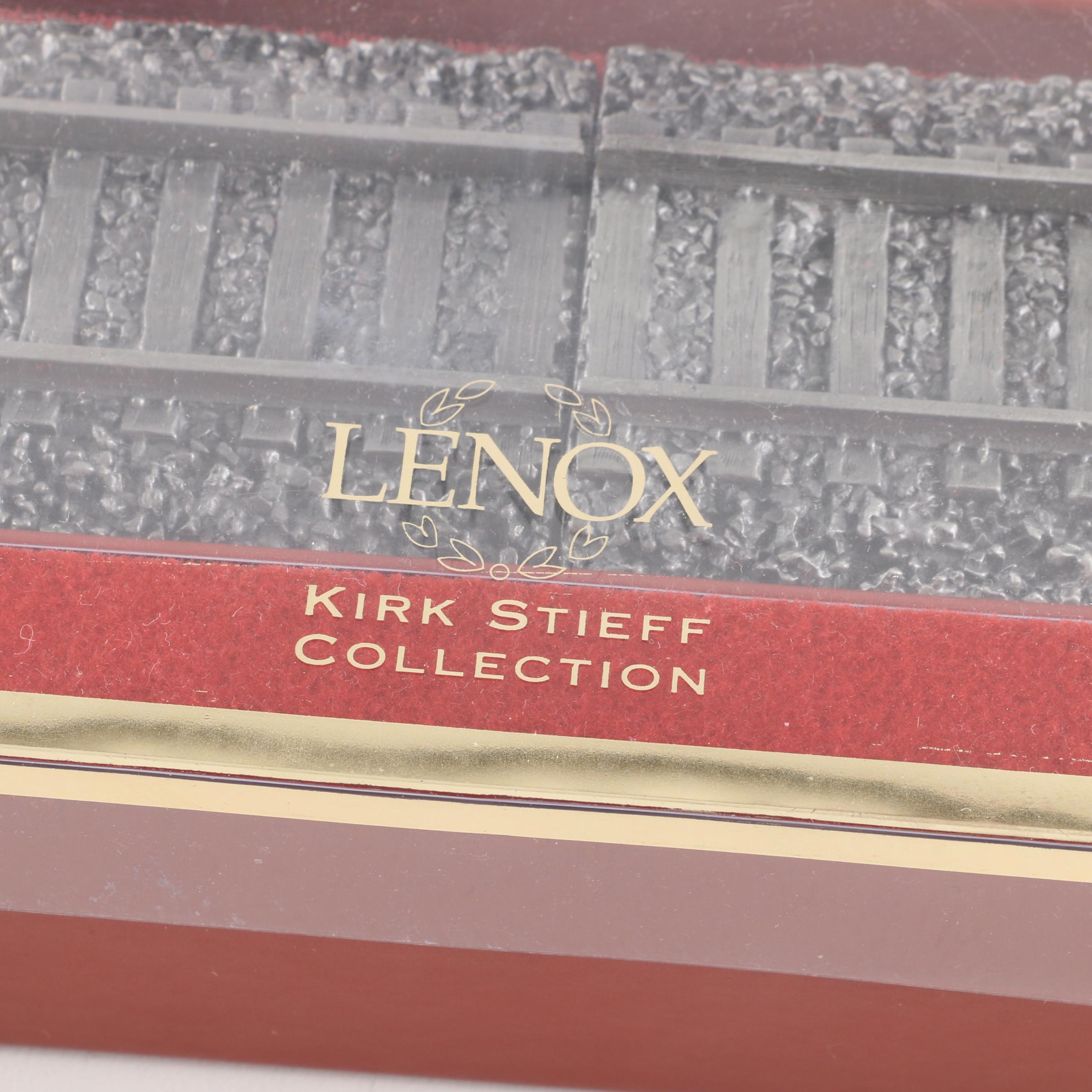 Lenox Kirk Steiff Pewter "Holiday Express" Train