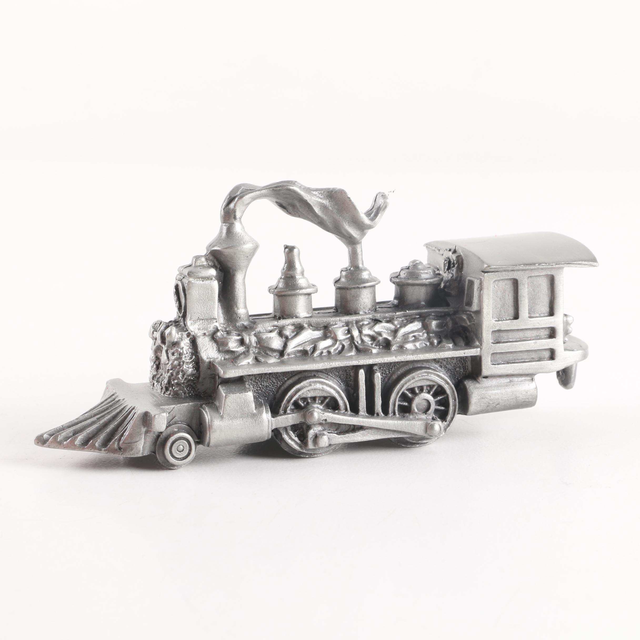 Lenox Kirk Steiff Pewter "Holiday Express" Train