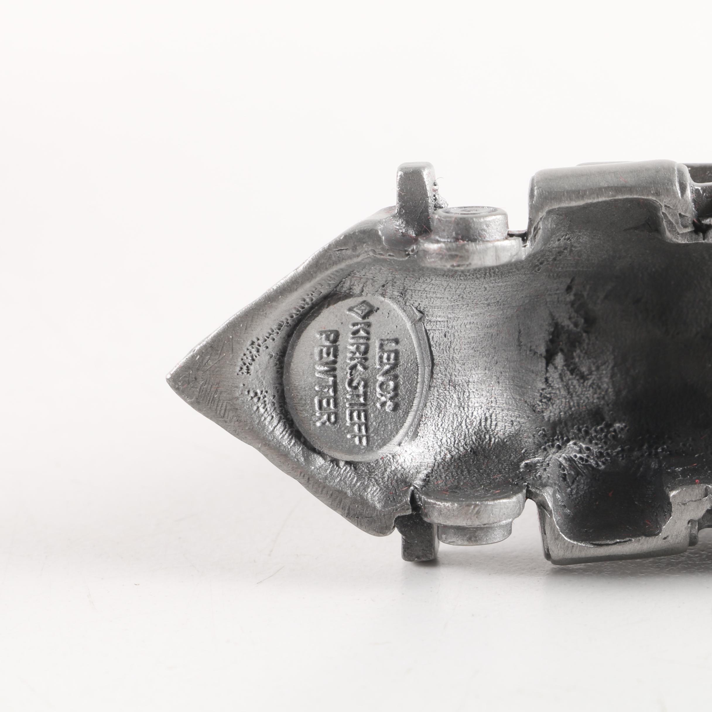 Lenox Kirk Steiff Pewter "Holiday Express" Train