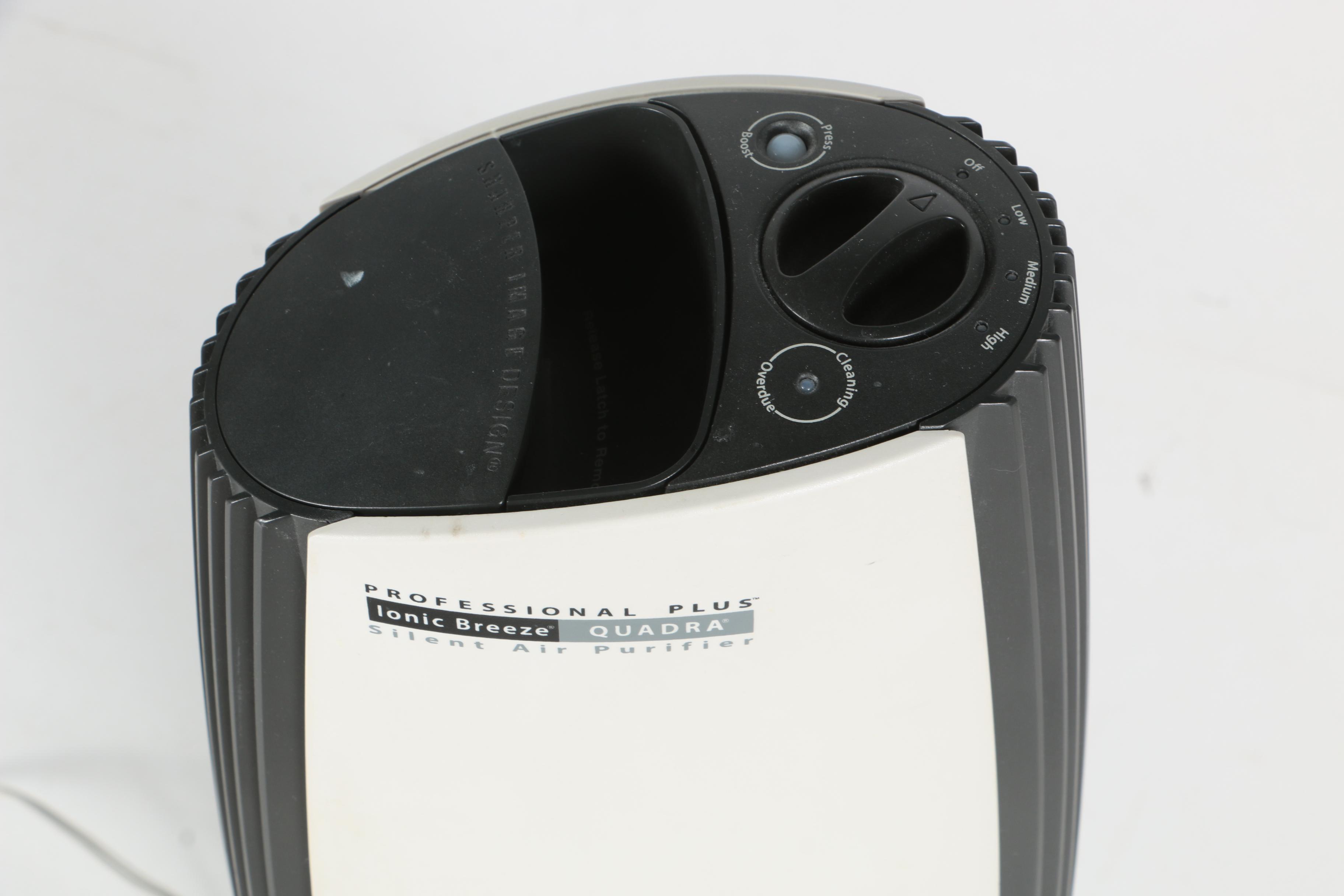 Sharper Image Professional Plus Ionic Breeze Quadra Air Purifiers