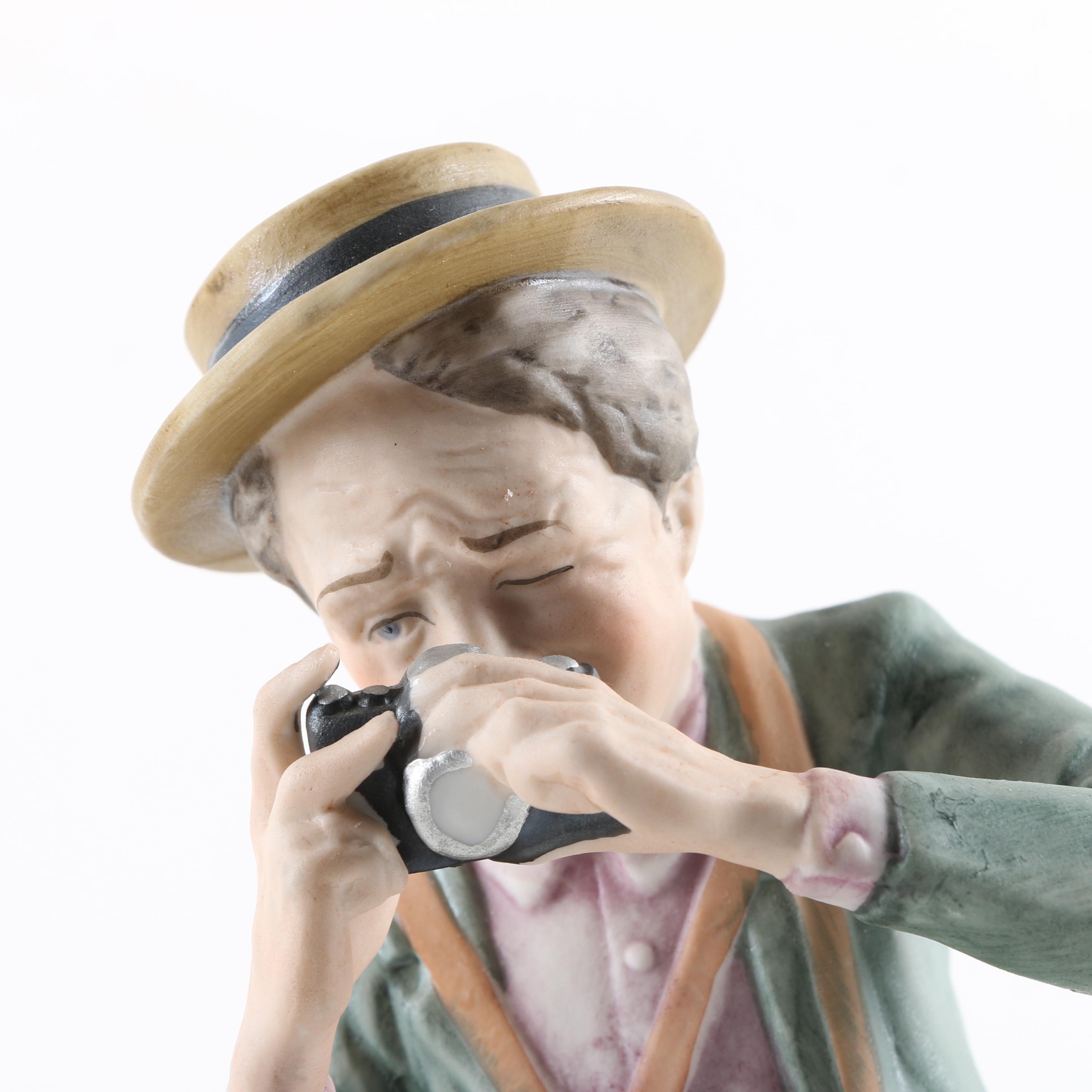 Vintage Shutterbugs by Pucci Ceramic Figurine