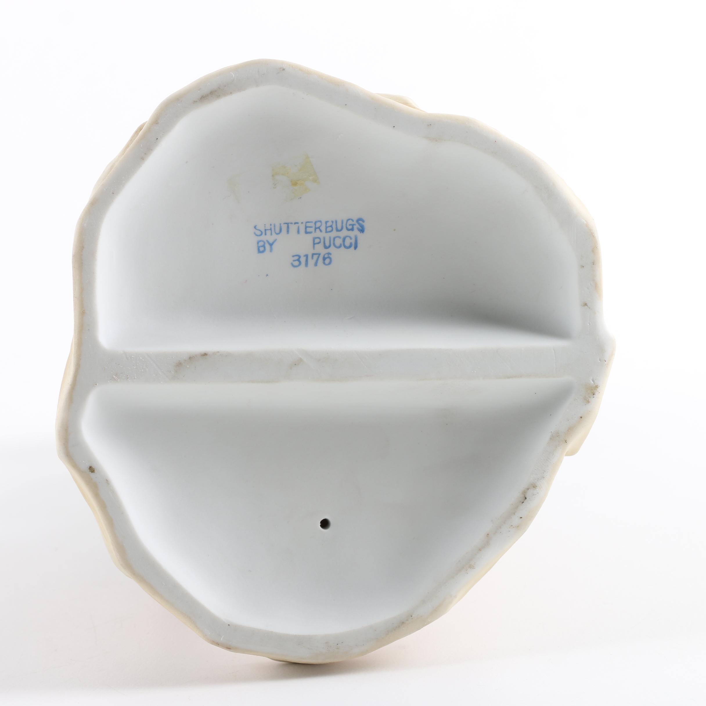 Vintage Shutterbugs by Pucci Ceramic Figurine