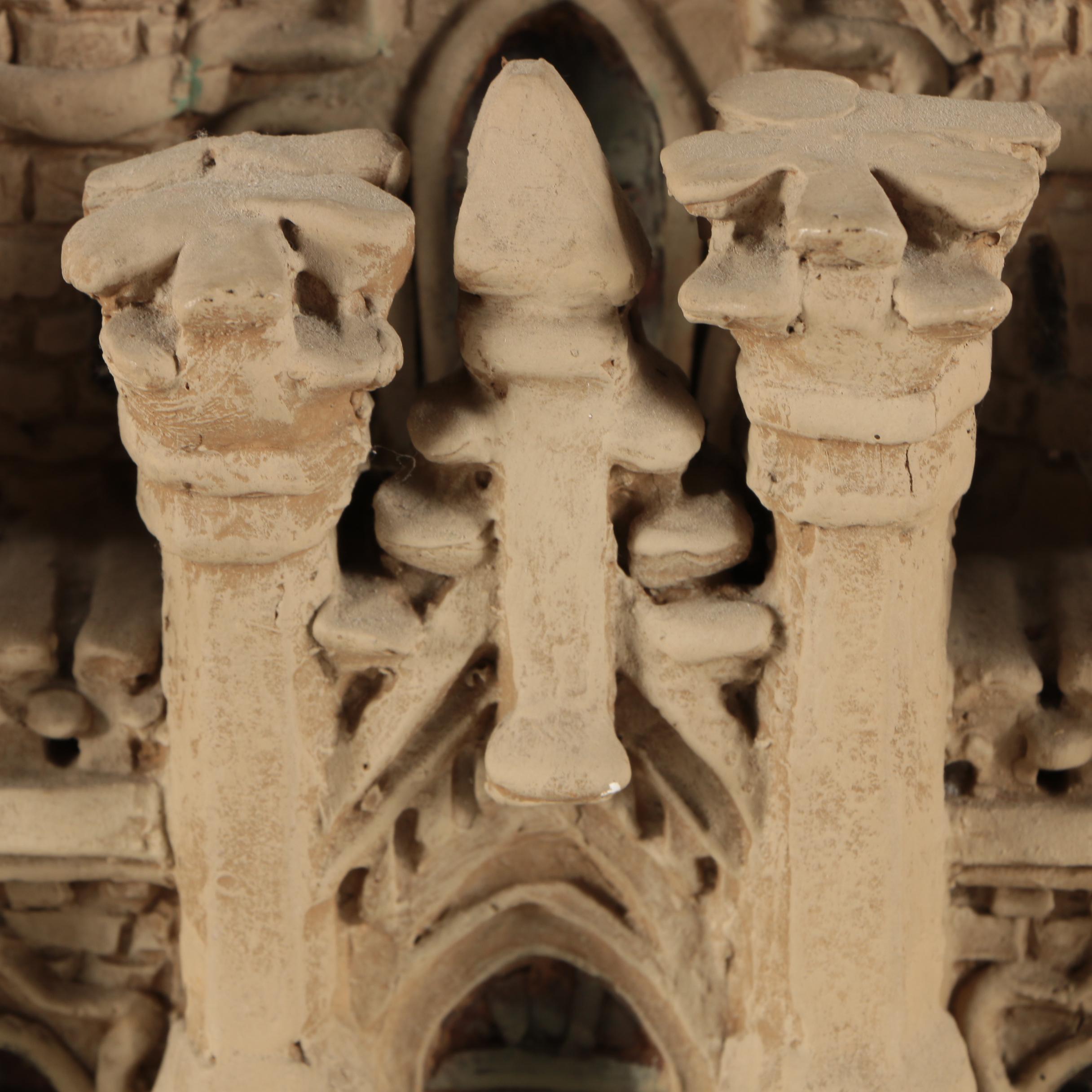 Plaster Sculpture of the Chicago Water Tower by Zany Jacobsen