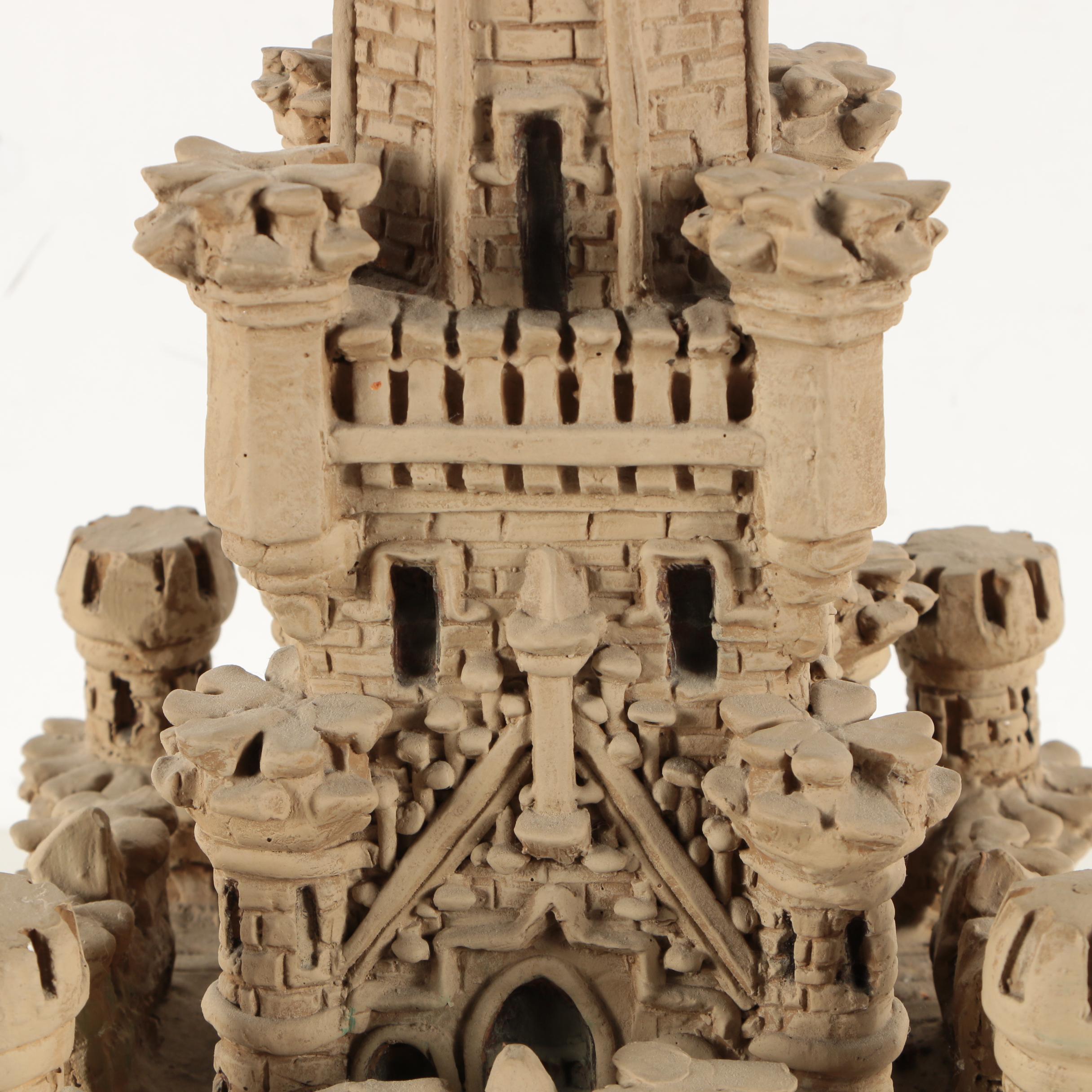 Plaster Sculpture of the Chicago Water Tower by Zany Jacobsen