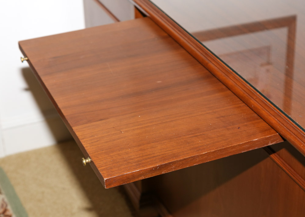 Vintage Executive Desk by Hoosier Desks