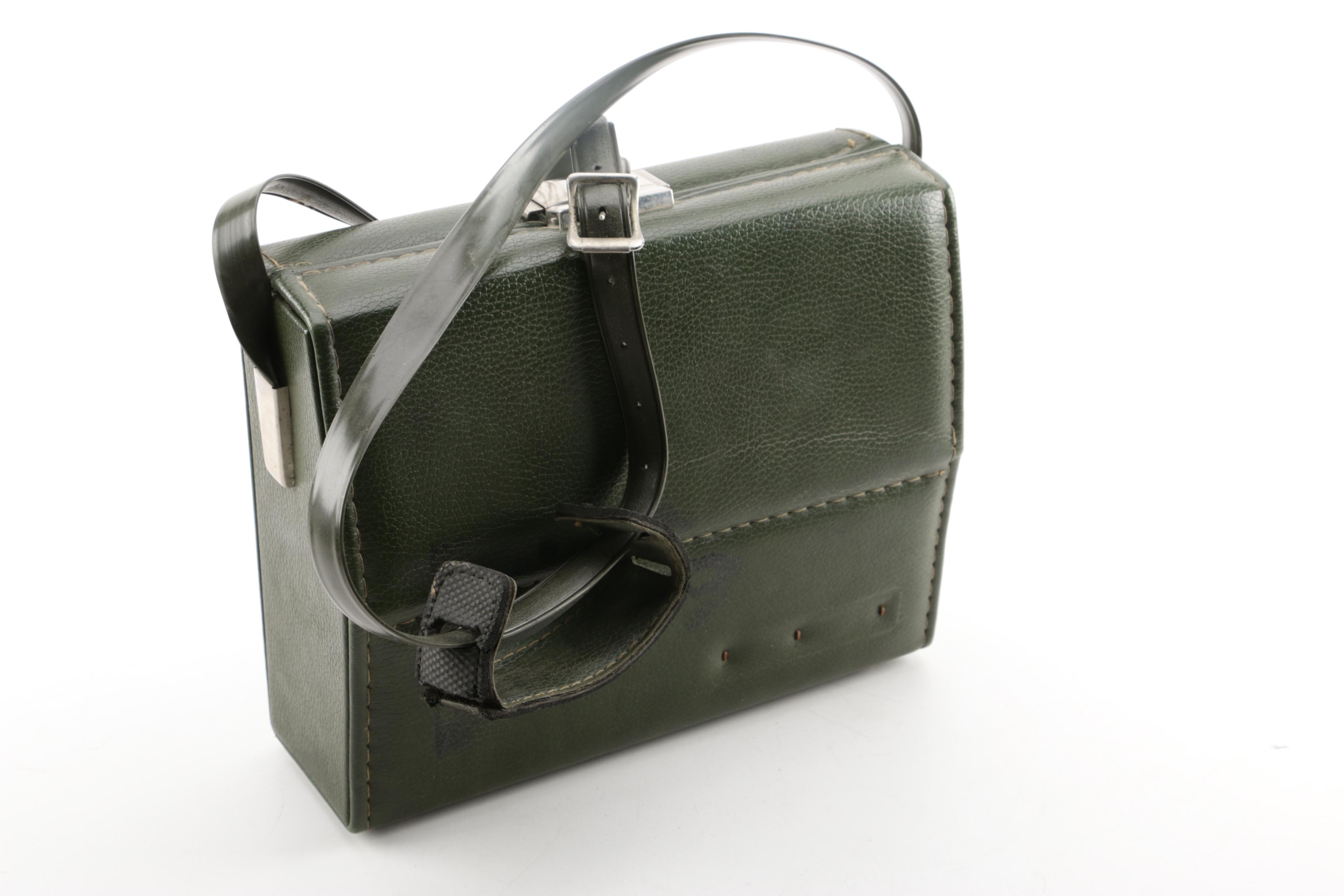 Yashica Super-60 Electronic Film Camera with Film and Carrying Bag