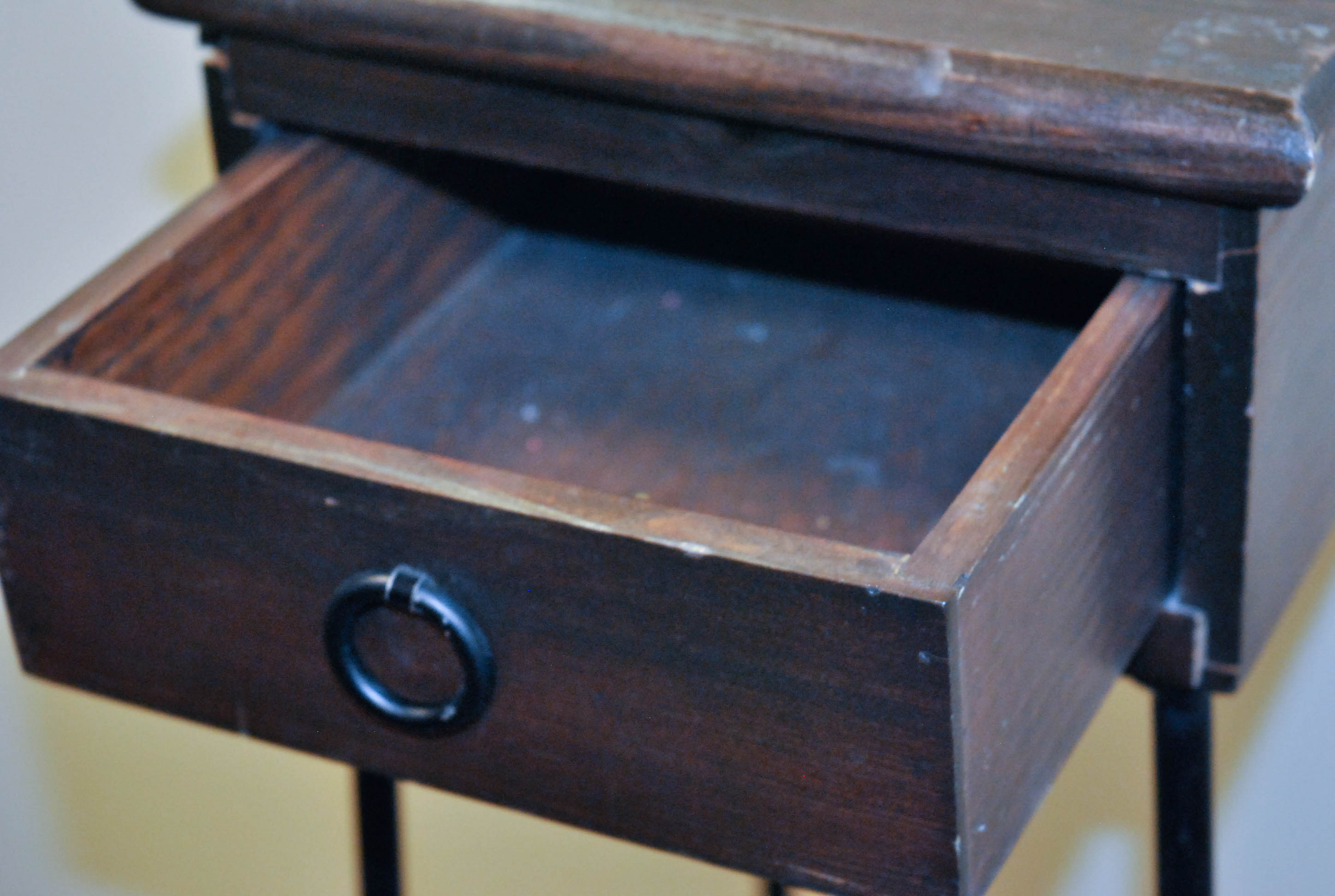 Wood and Metal Plant Stand