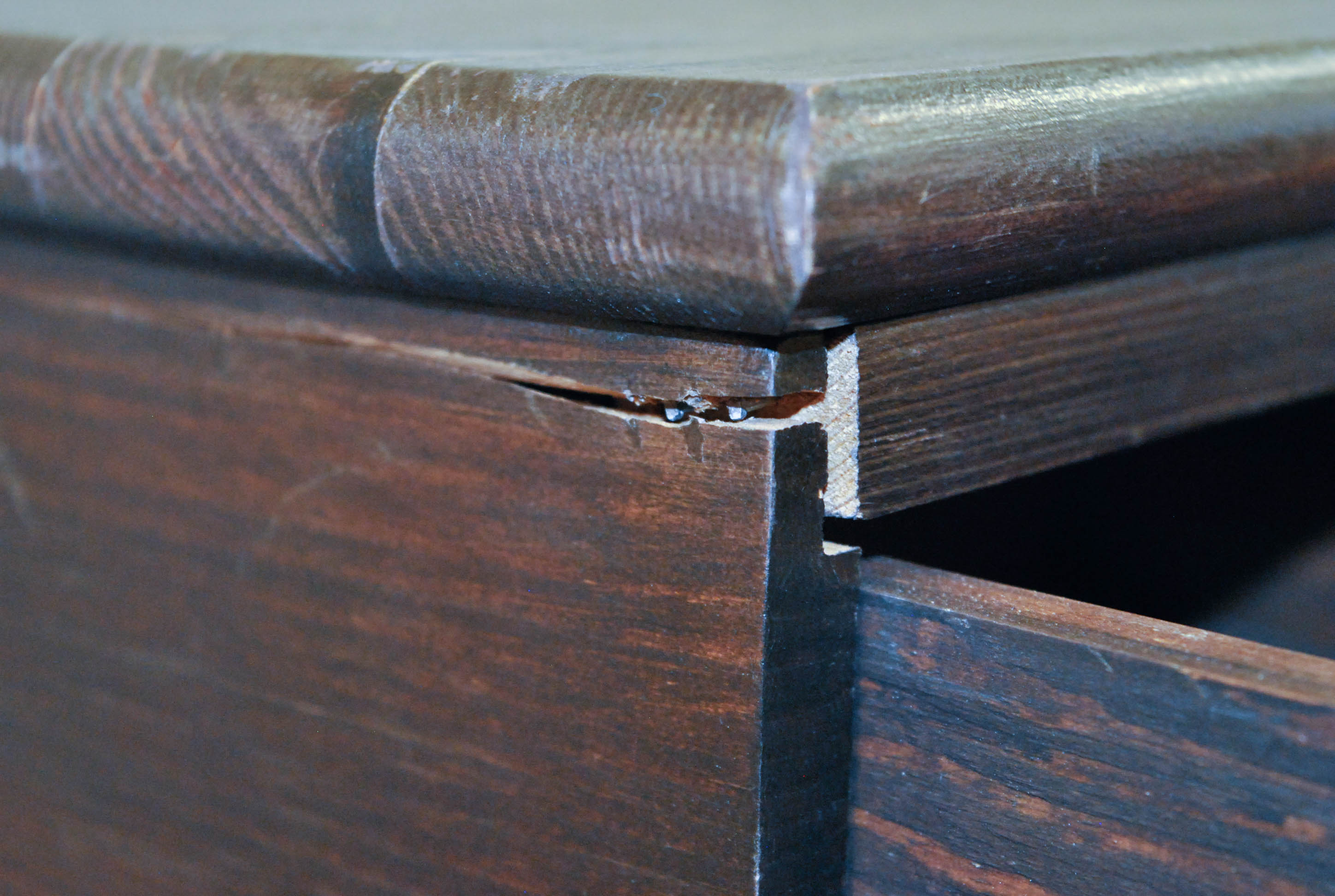 Wood and Metal Plant Stand