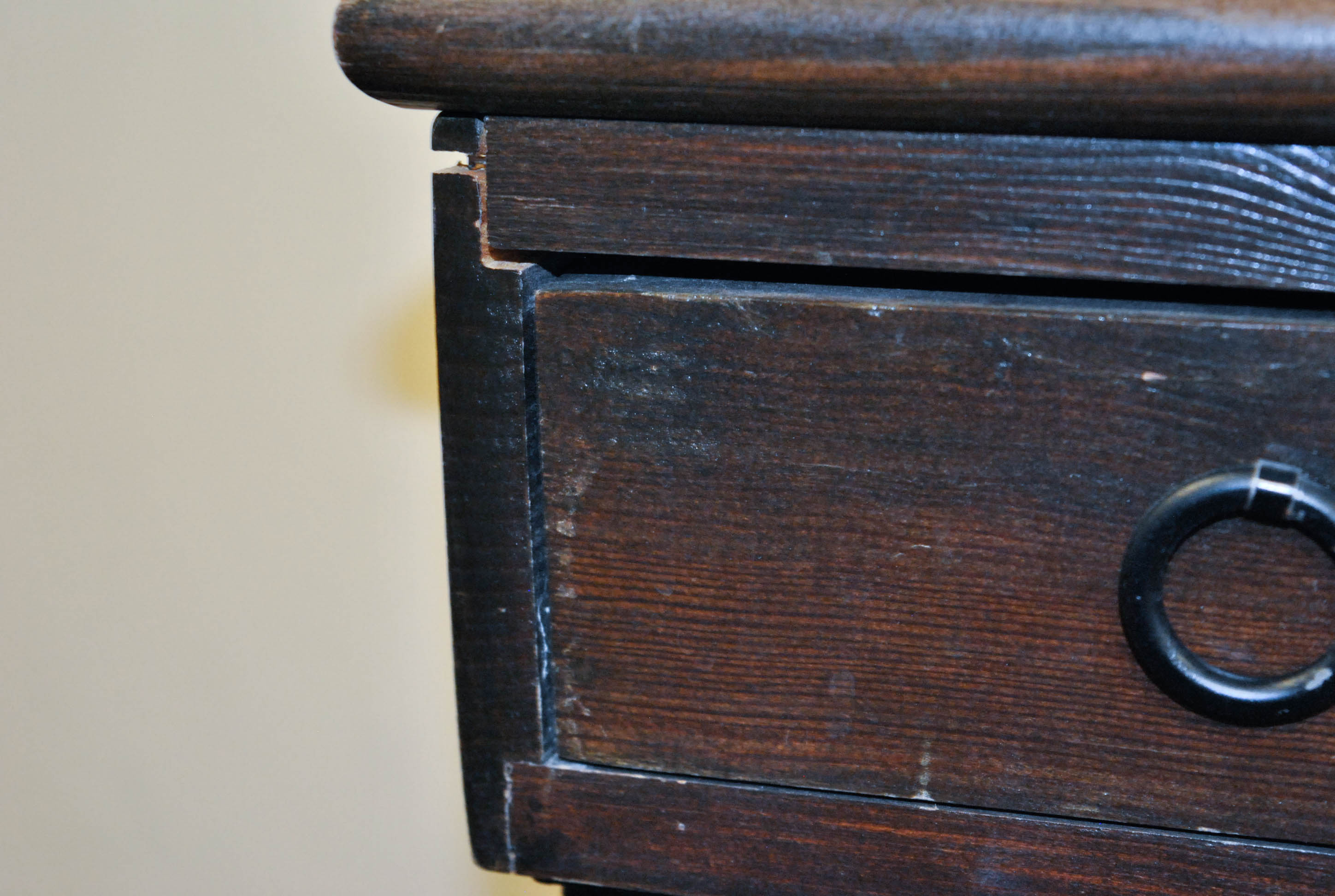 Wood and Metal Plant Stand