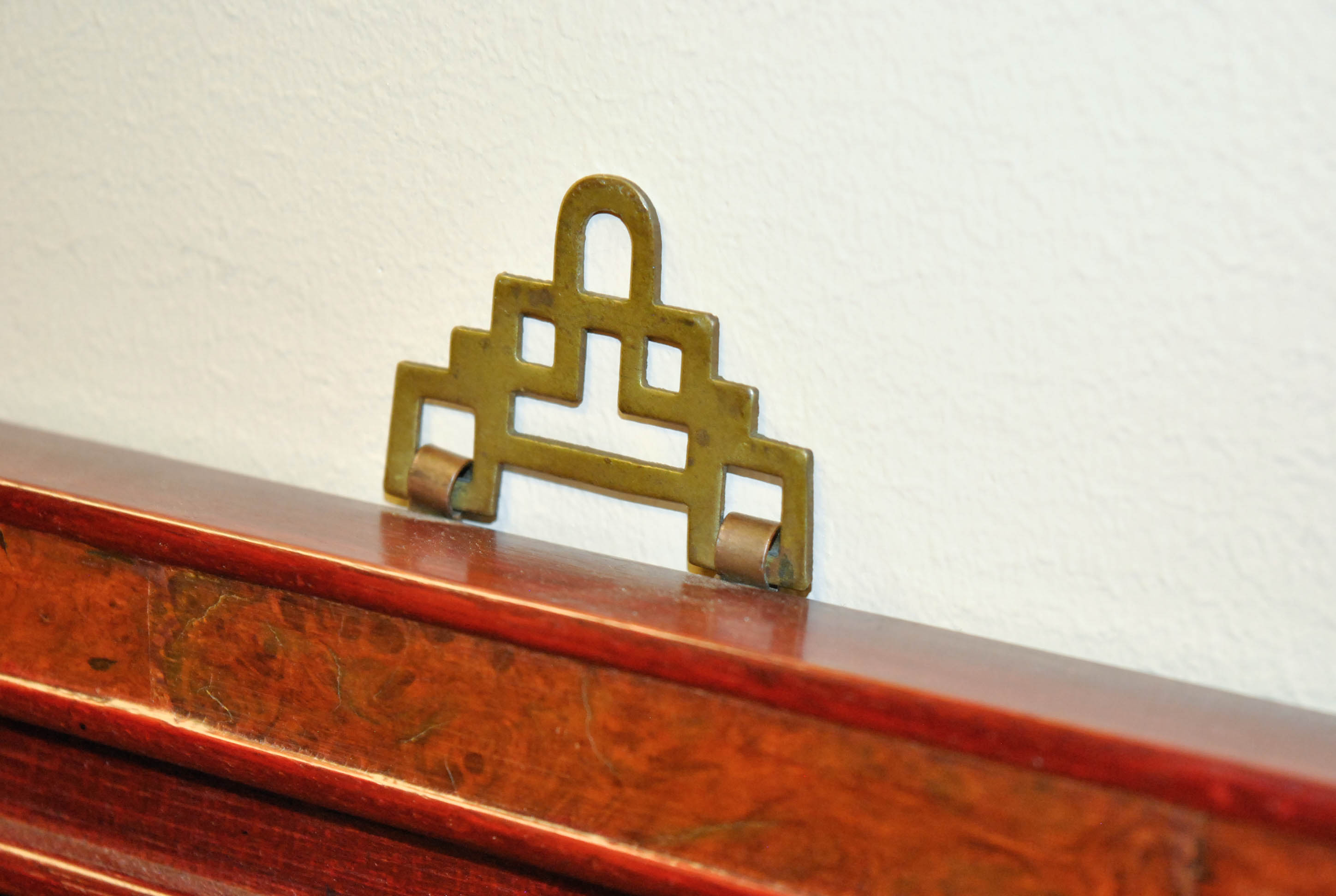 Chinese Wooden Wall Mirror