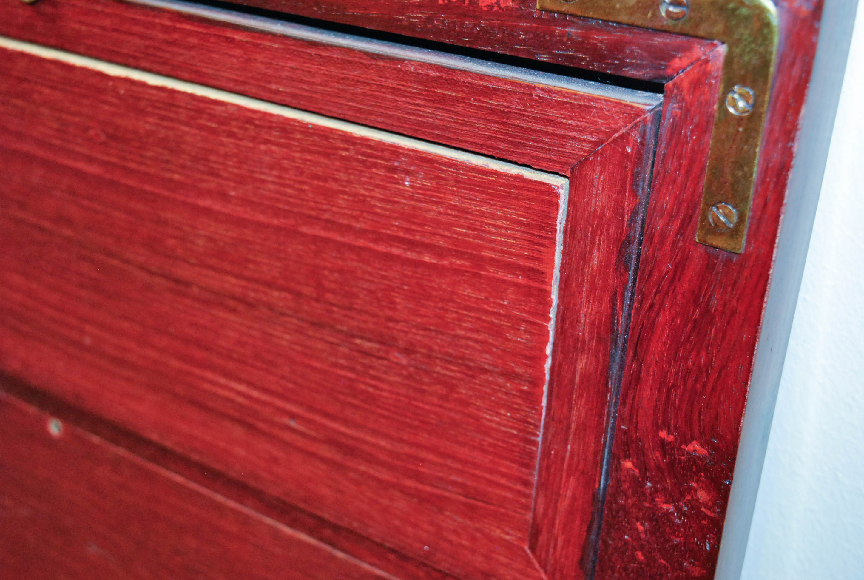 Chinese Wooden Wall Mirror