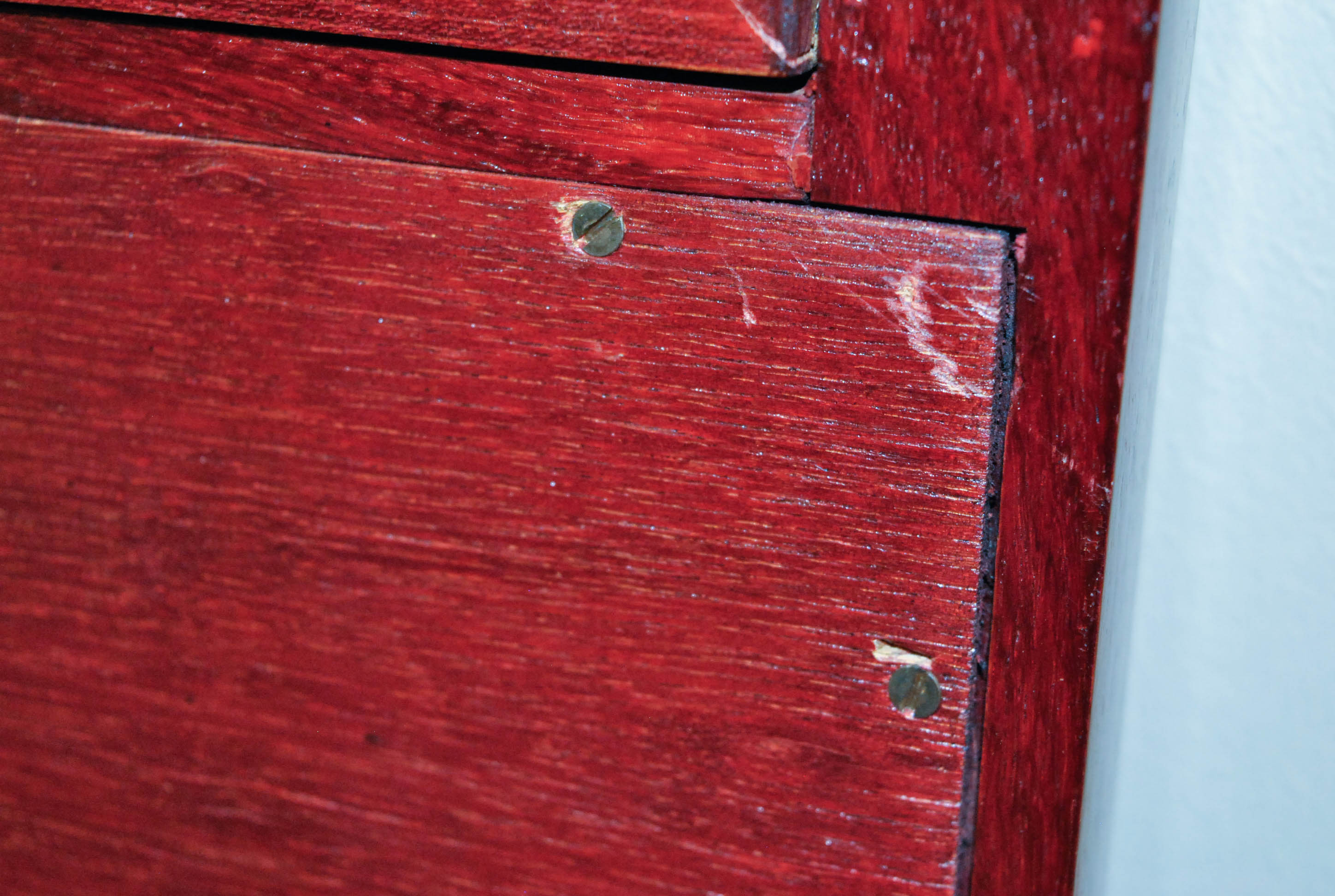 Chinese Wooden Wall Mirror