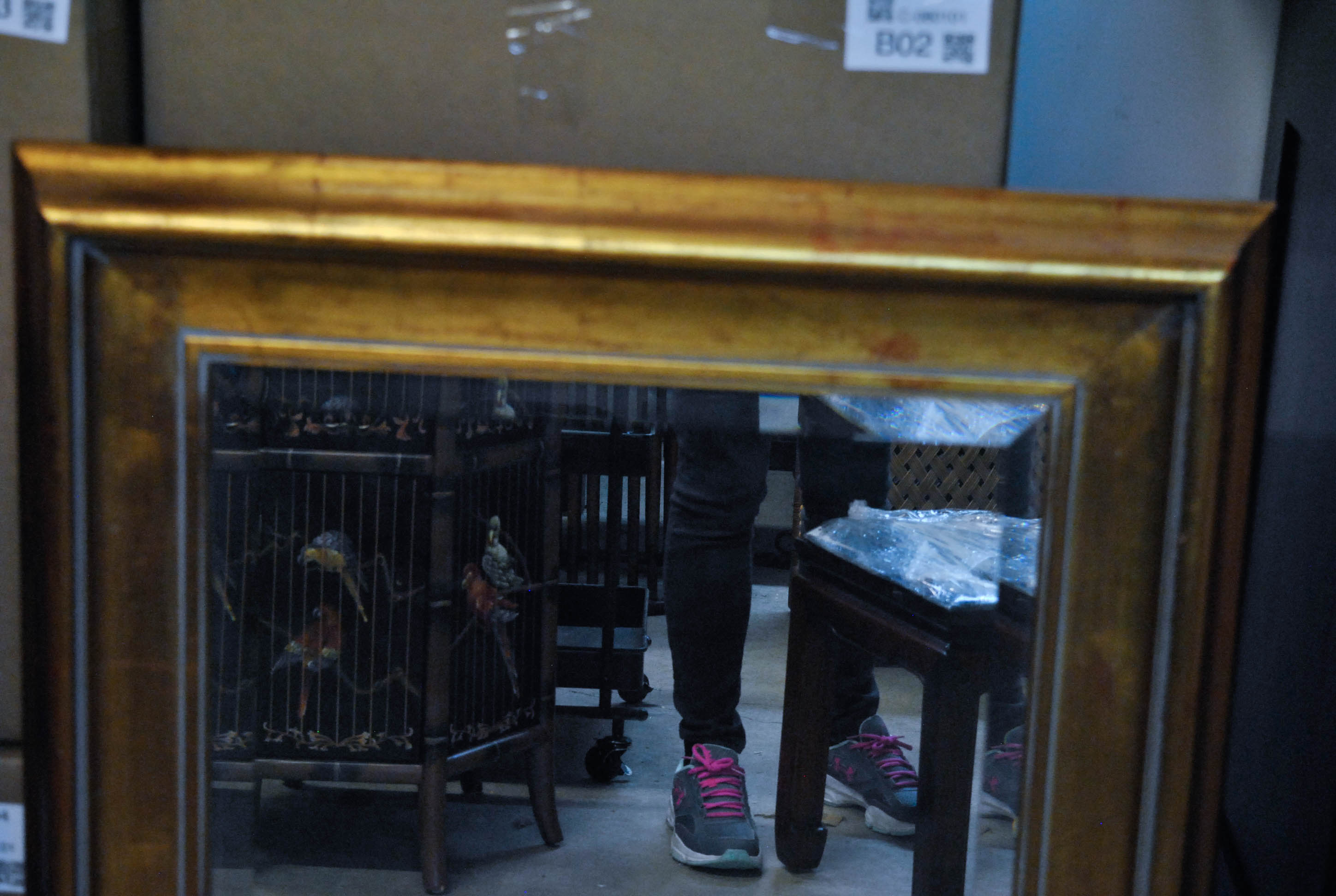 Large Rectangular Accent Mirror