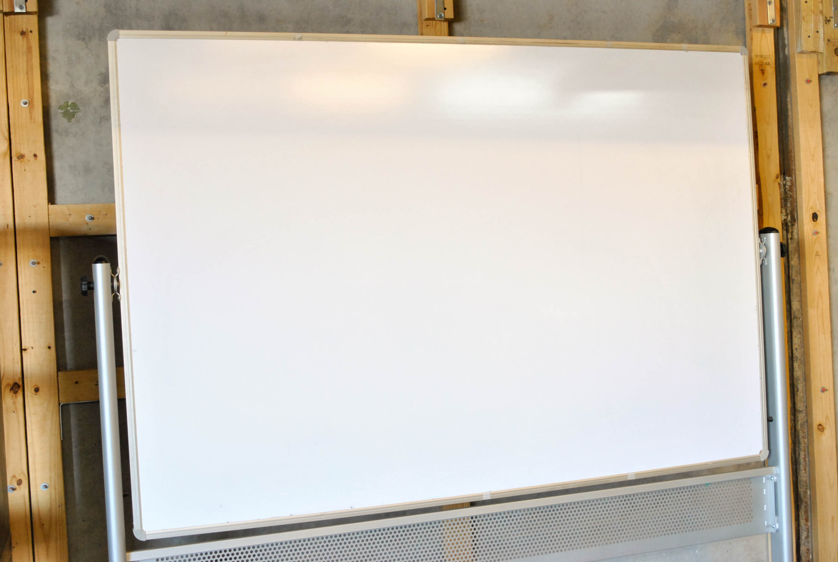 Large Dry Erase Board on Wheels