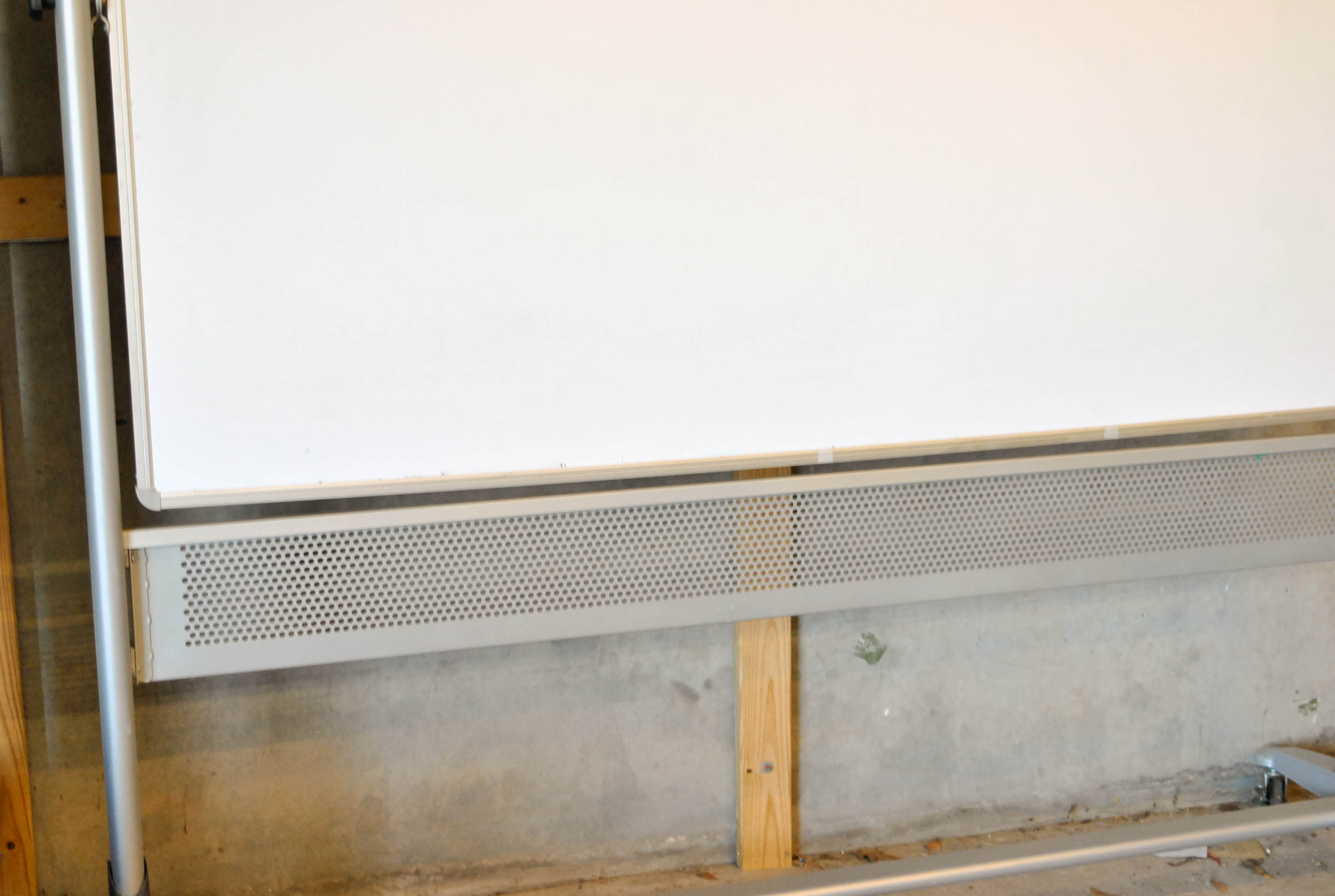 Large Dry Erase Board on Wheels