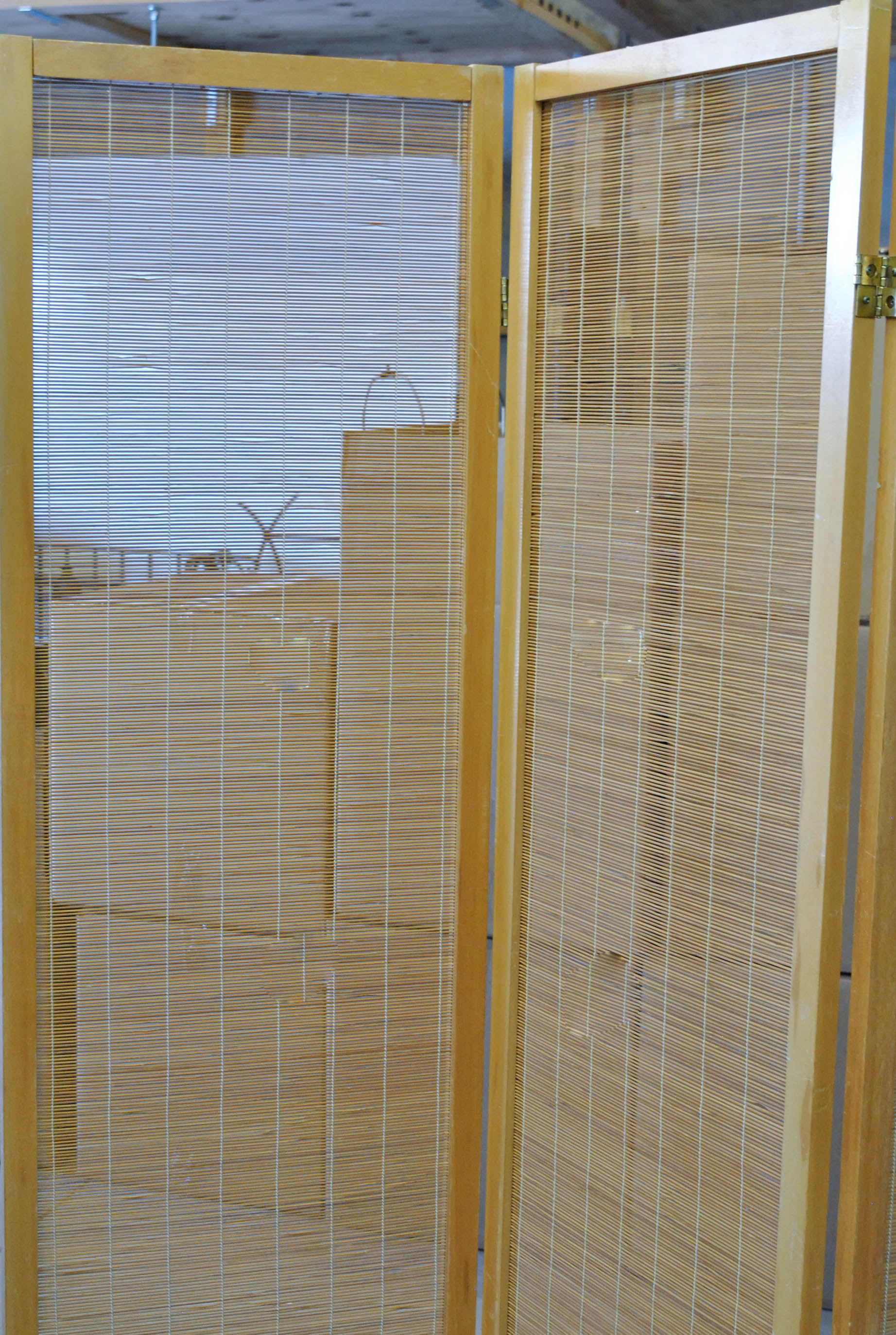 Bamboo Folding Screen