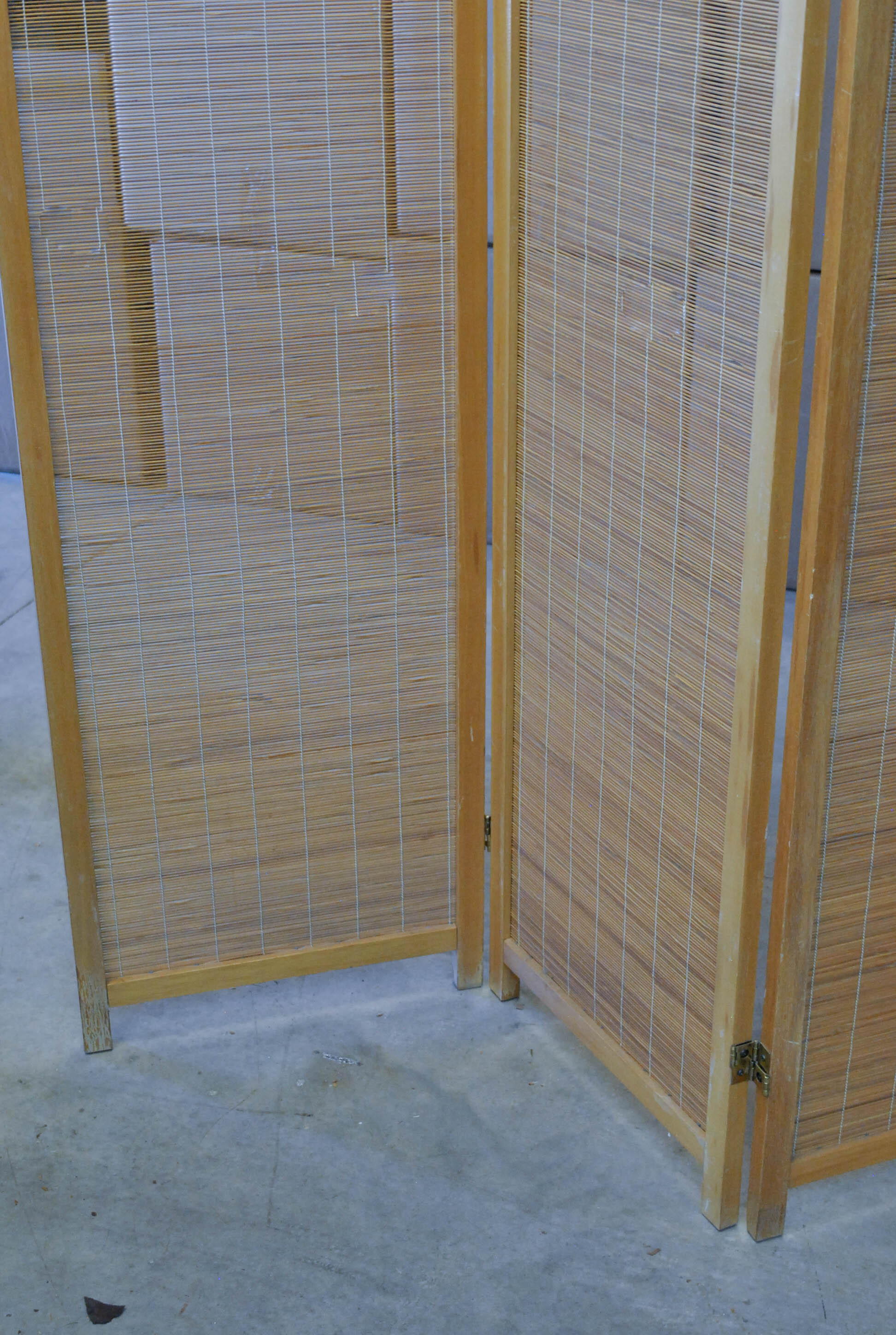 Bamboo Folding Screen