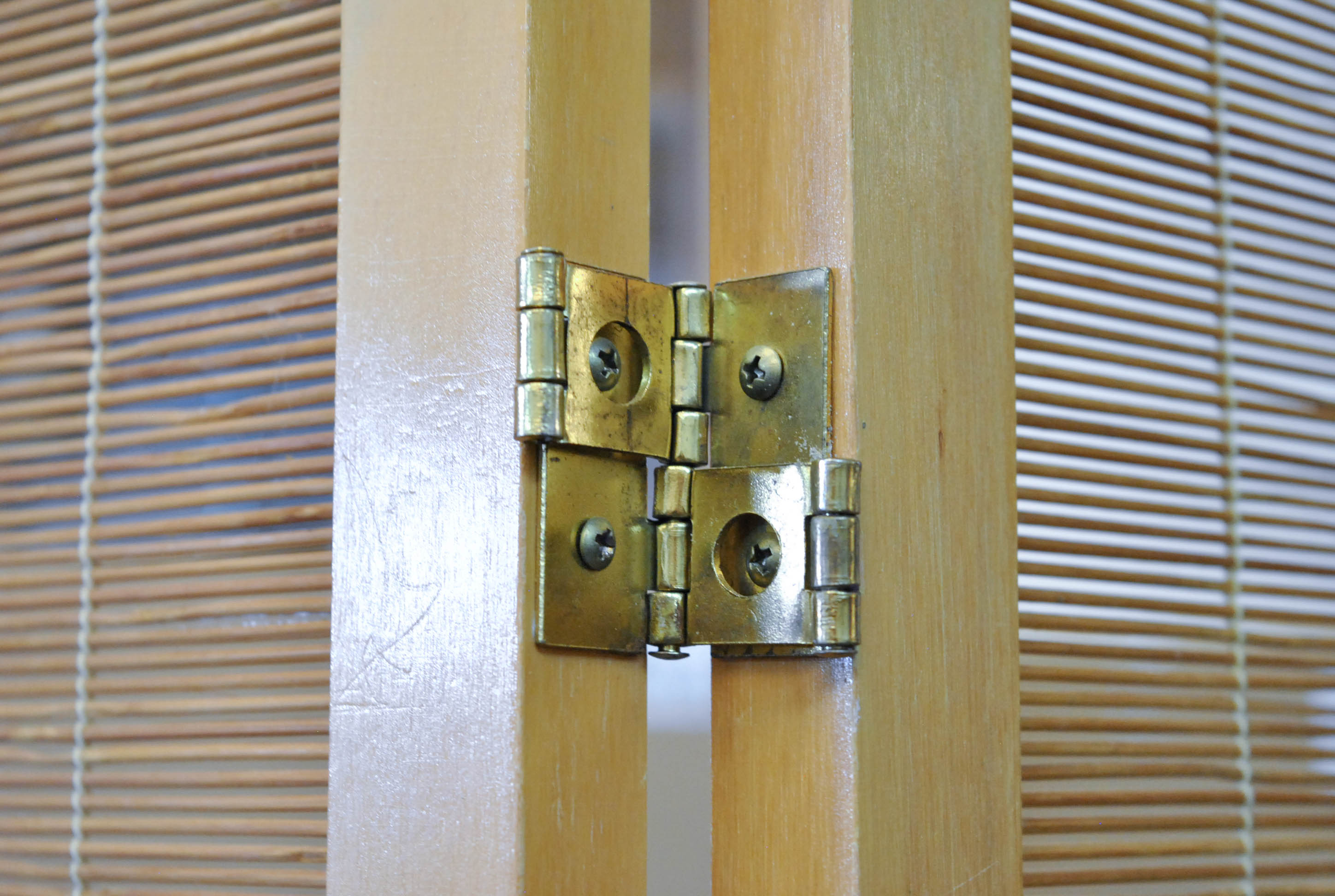 Bamboo Folding Screen