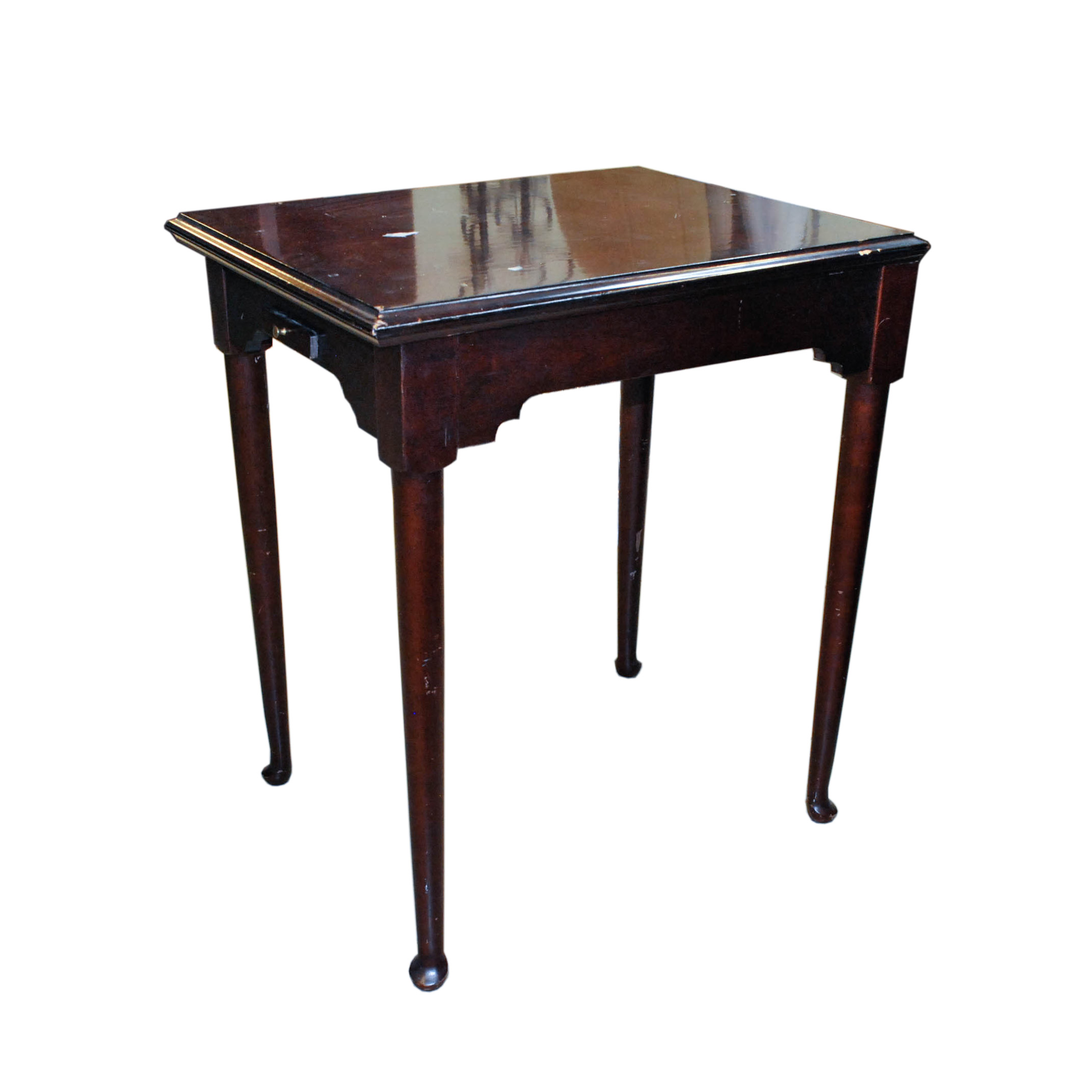 Vintage Dark Cherry Six-In-One Game Table by Franklin