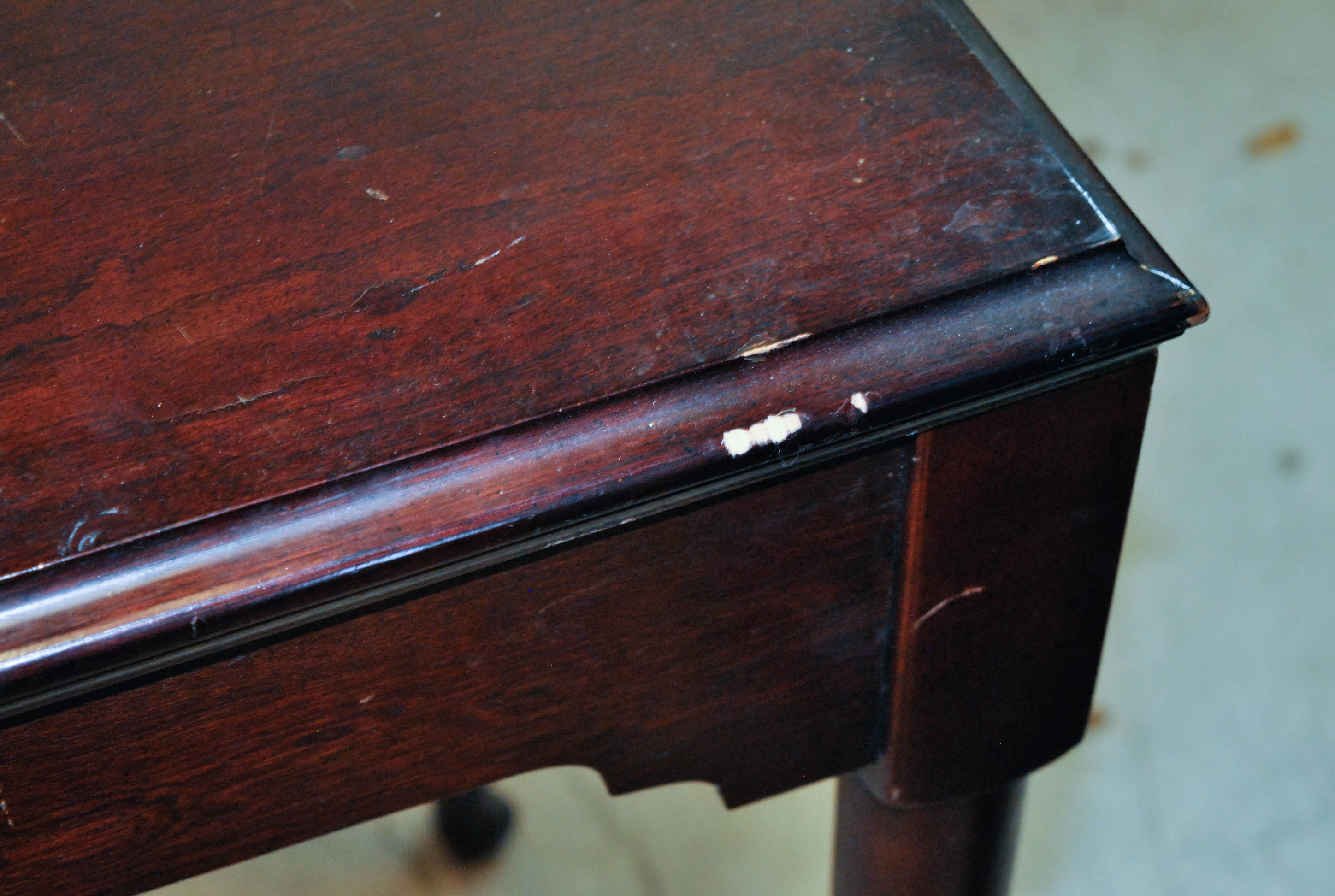 Vintage Dark Cherry Six-In-One Game Table by Franklin