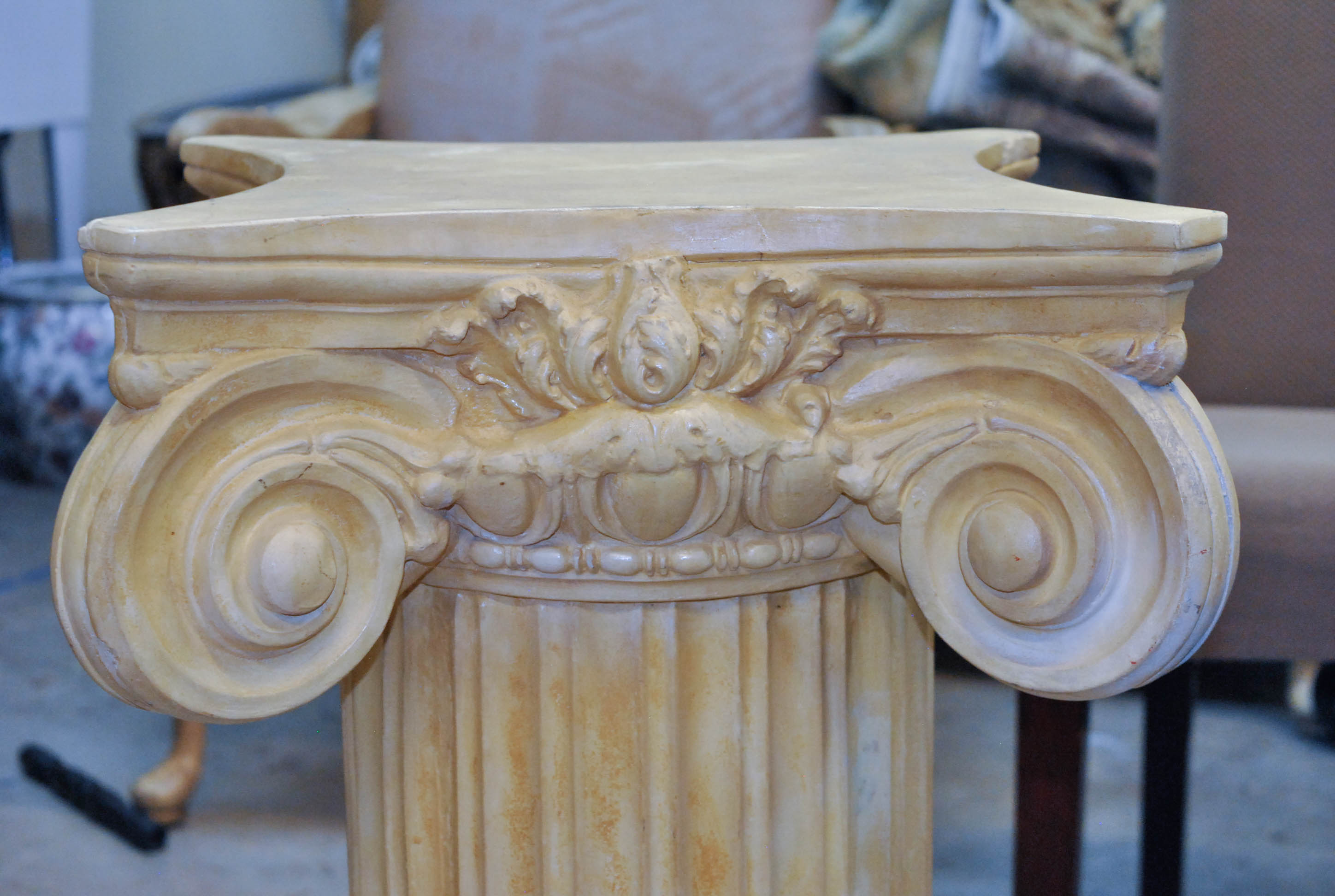 Stone Column Pedestal
